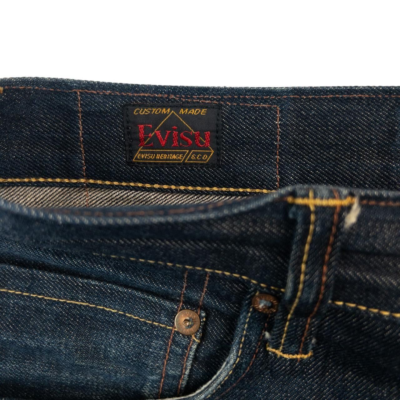 Evisu Vintage Evisu Double Gull Japanese Denim Jeans Size W34 Size US 34 / EU 50 - 6 Thumbnail