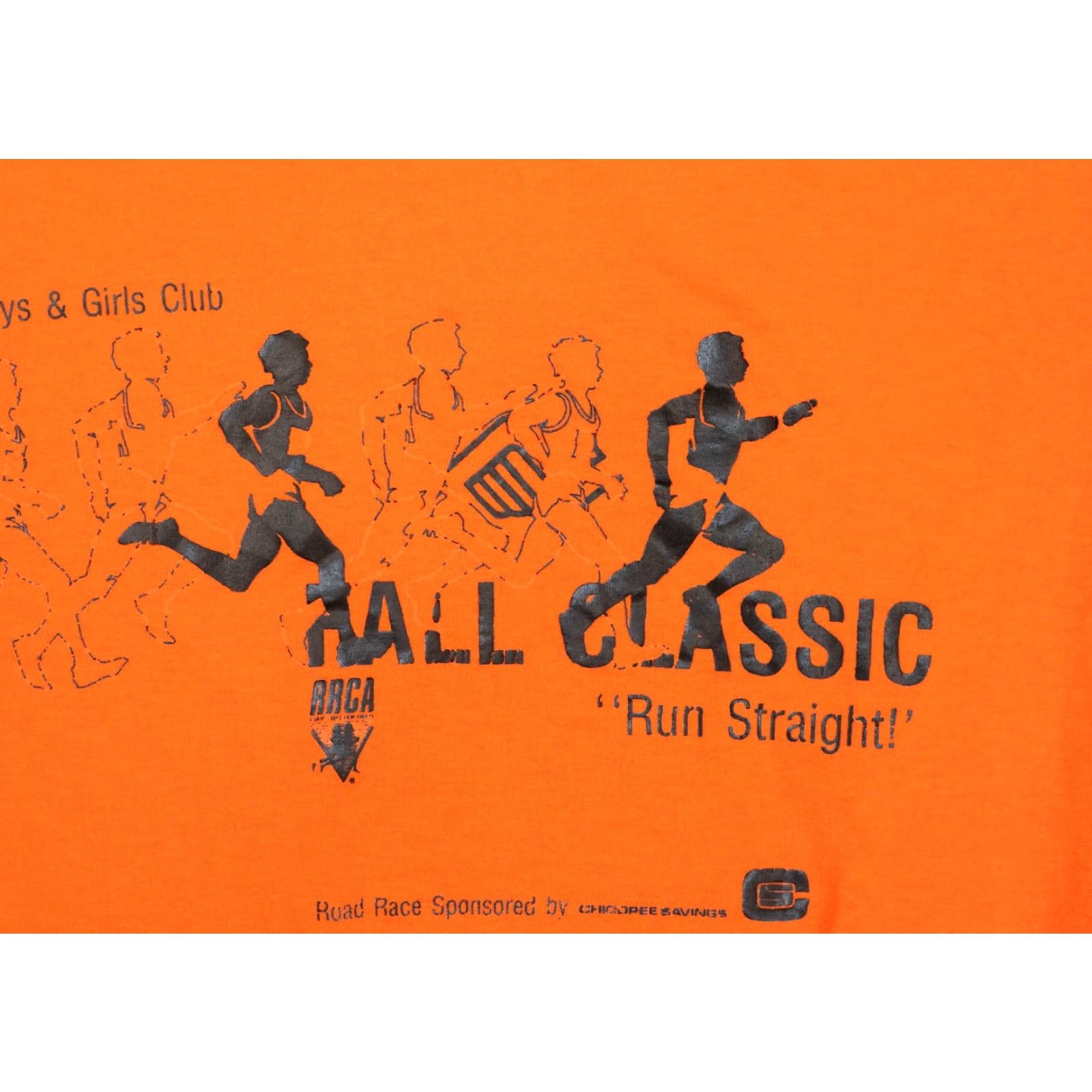 Vintage VINTAGE Screen Stars T-Shirt Boy s and Girls Club Size L 90s Orange Crew Neck Short Sleeve Size US L / EU 52-54 / 3 - 3 Thumbnail