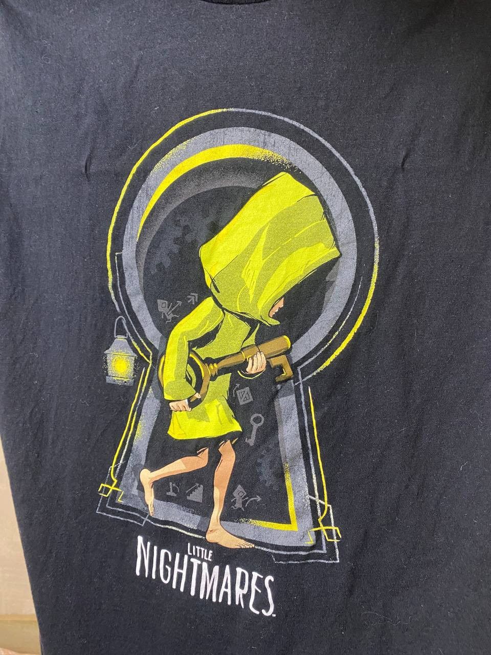 Playstation 🔥 Little Nightmares Microsoft Xbox Windows Game T Shirt Rare Size US L / EU 52-54 / 3 - 5 Thumbnail
