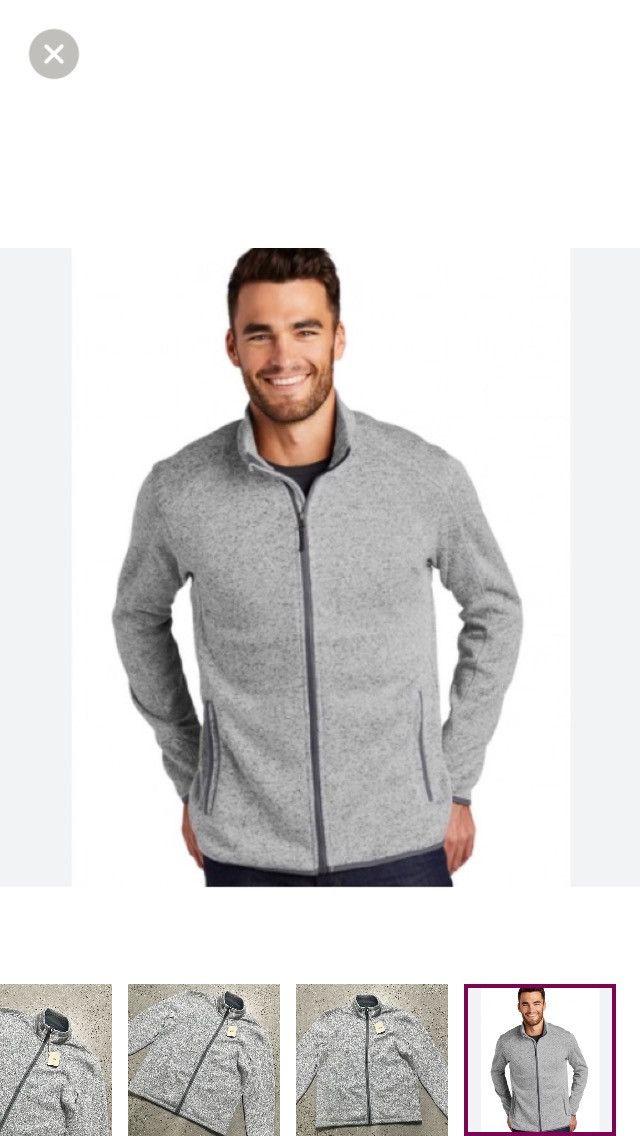 Faherty Faherty Full Zip Fleece Sweater MKH2342 Large Size US L / EU 52-54 / 3 - 15 Thumbnail