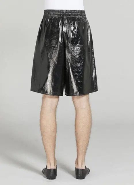 Marni o1w1db10125 Easticated Leather Short in Black Size US 30 / EU 46 - 2 Thumbnail