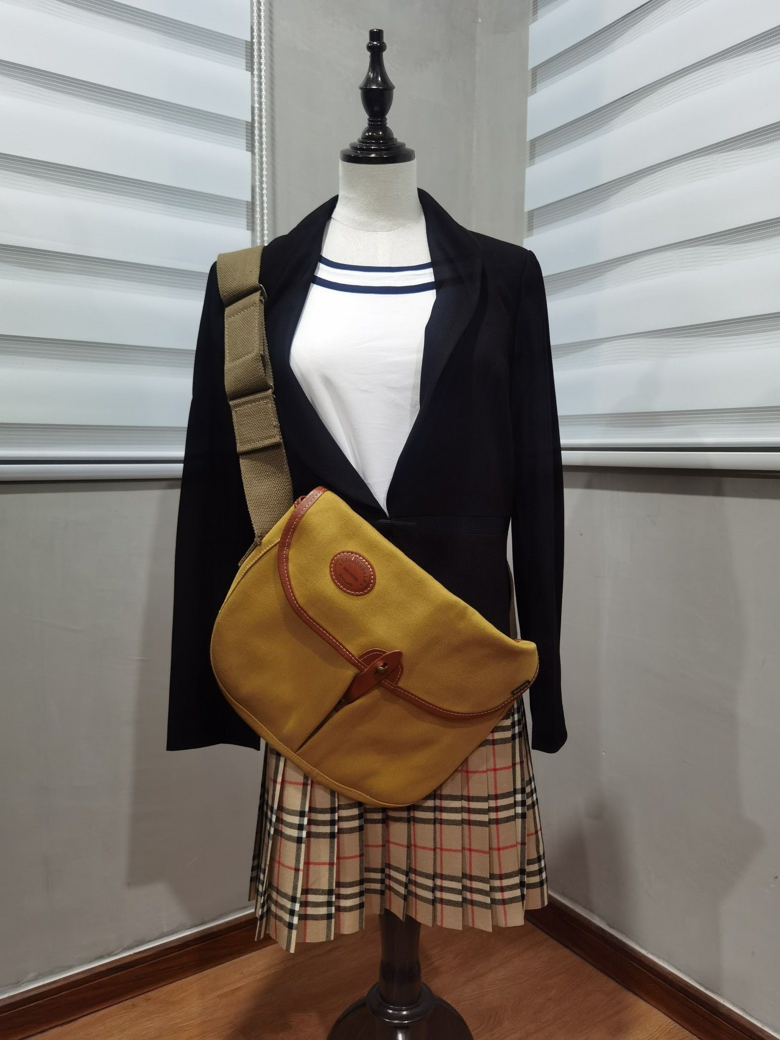 Barbour Barbour LIDDESDALE CANVAS SLING bag handmade Size ONE SIZE - 1 Thumbnail