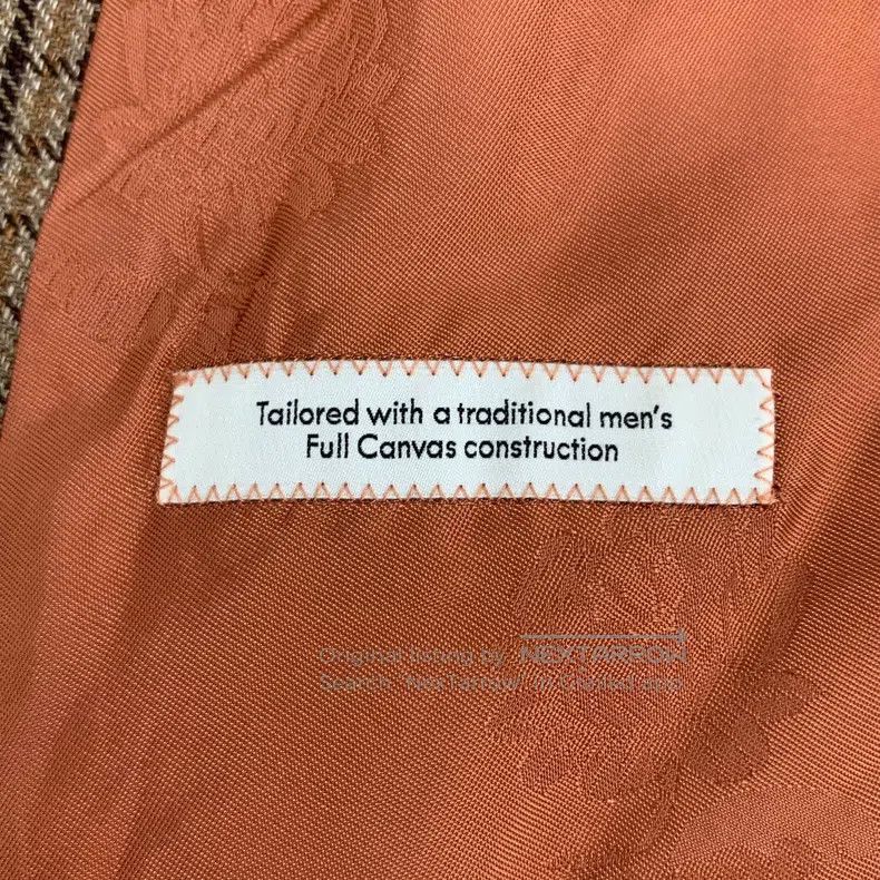 Gucci Gucci Brown plaid linen lapel single-breasted long-sleeved Size XS / US 0-2 / IT 36-38 - 7 Thumbnail