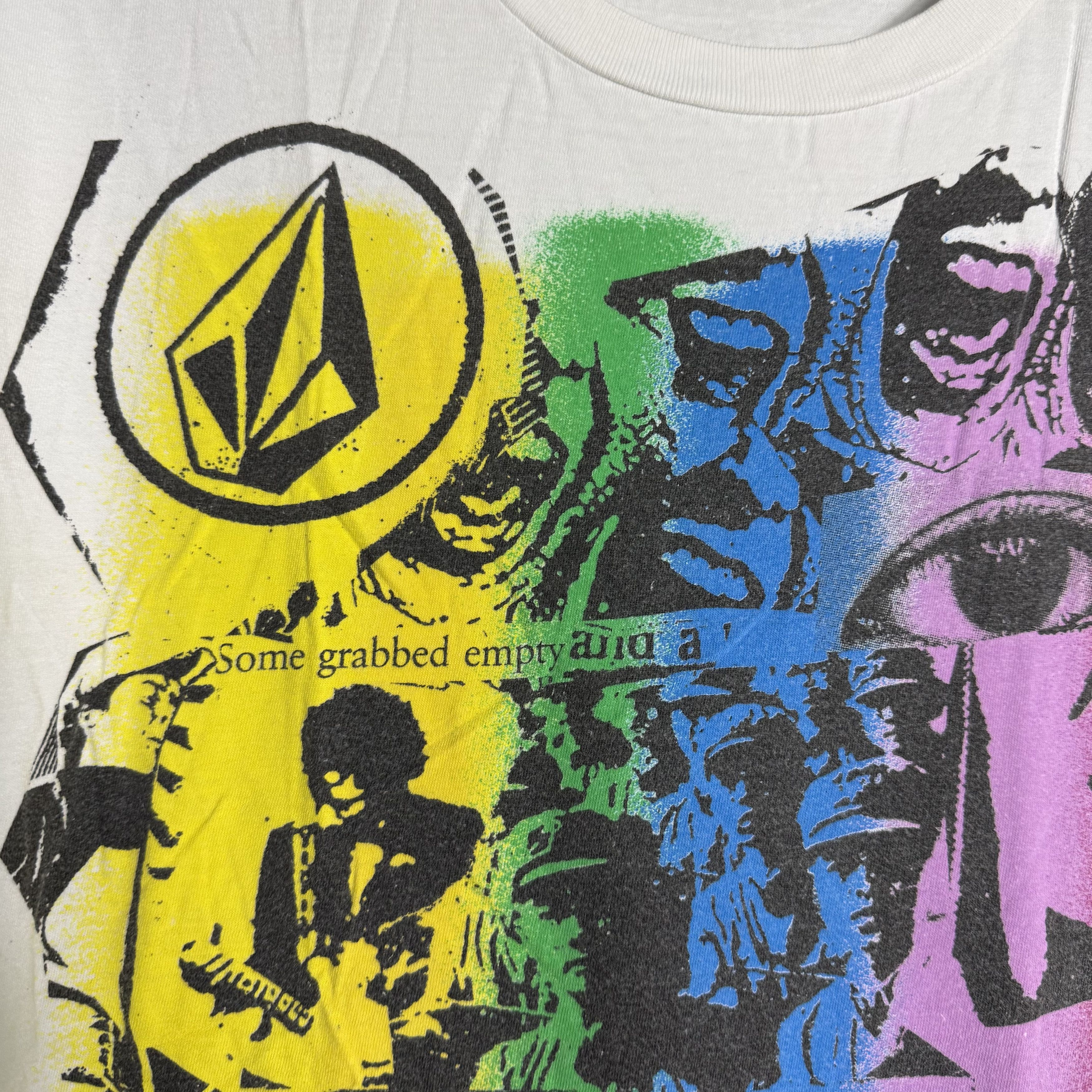 Volcom 🔥RARE🔥Vintage Volcom Shattered Skateboard OVP T-shirt Size US L / EU 52-54 / 3 - 3 Thumbnail