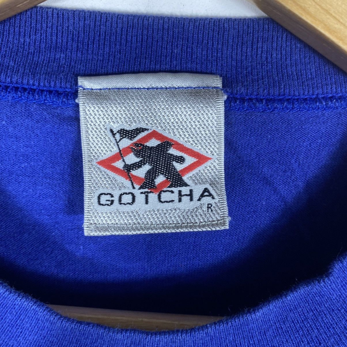 Gotcha Vintage 90's GOTCHA International Surf Or Be Stupid TeeShirt Size US L / EU 52-54 / 3 - 7 Thumbnail
