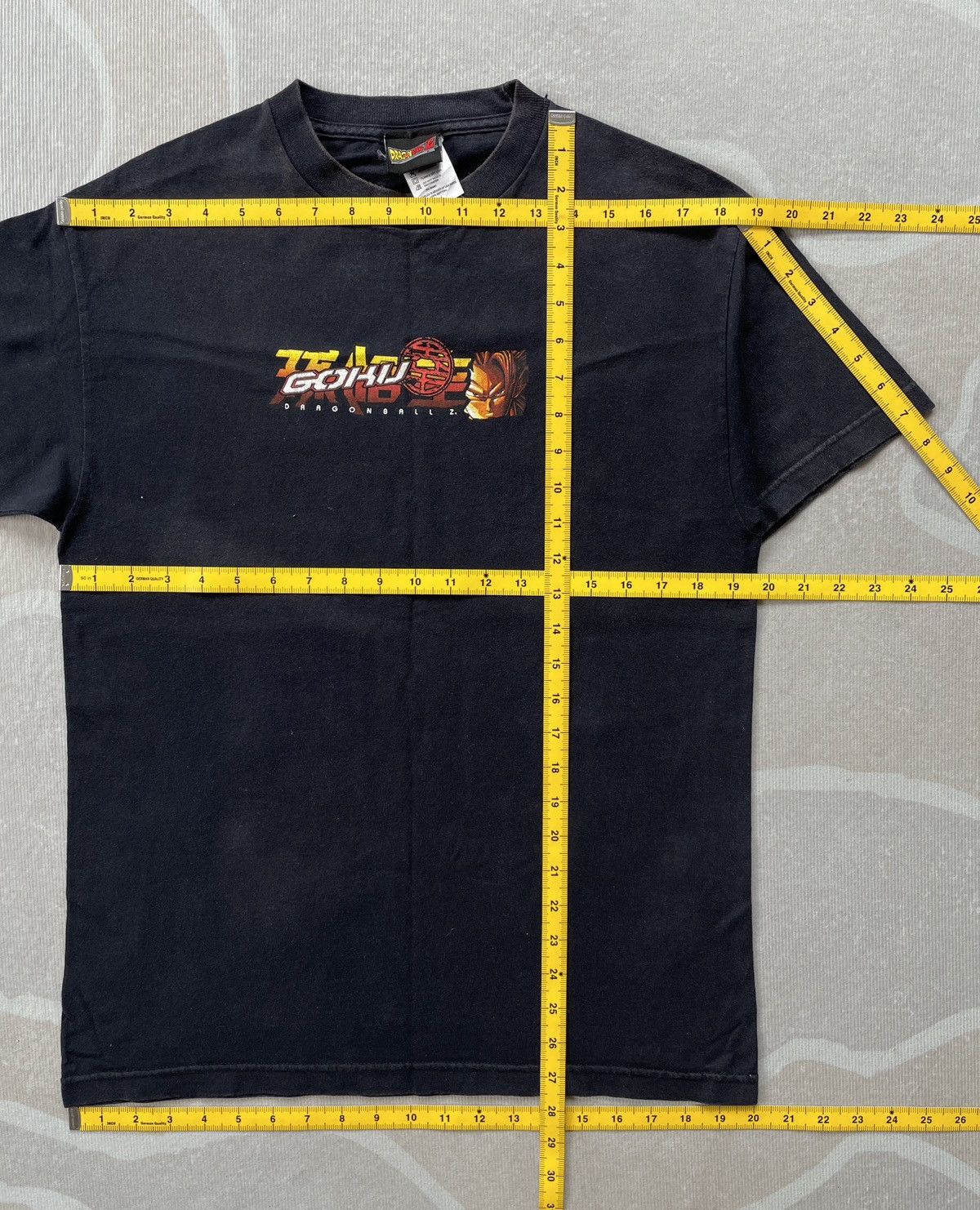 Anime × Vintage Vintage Dragon Ball Z Son Goku Super Saiyan 3 Size US M / EU 48-50 / 2 - 9 Thumbnail