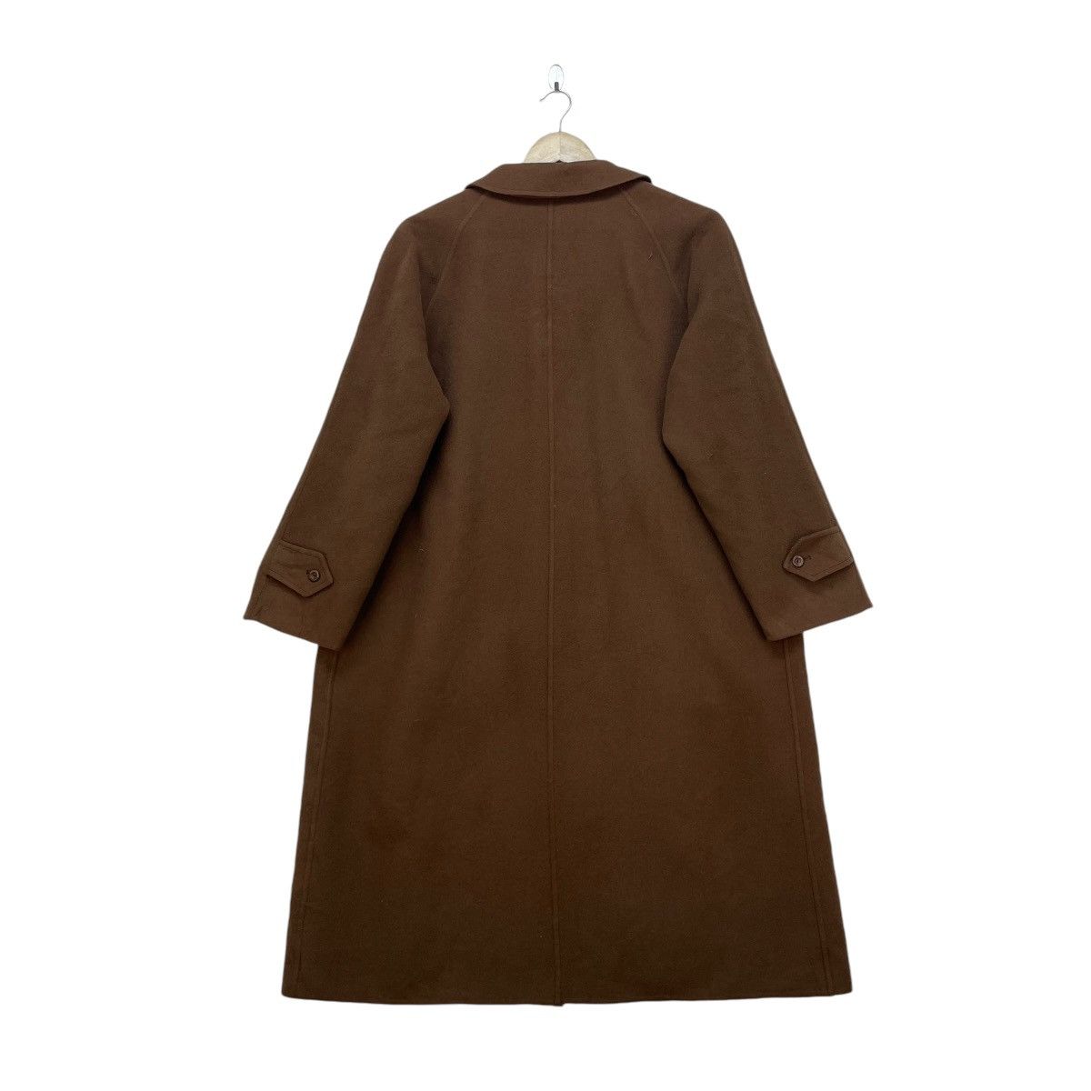 Autumn Cashmere × Burberry 💥Vintage 90s Burberrys Pure Cashmere Long Coat Jacket Size S / US 4 / IT 40 - 3 Thumbnail