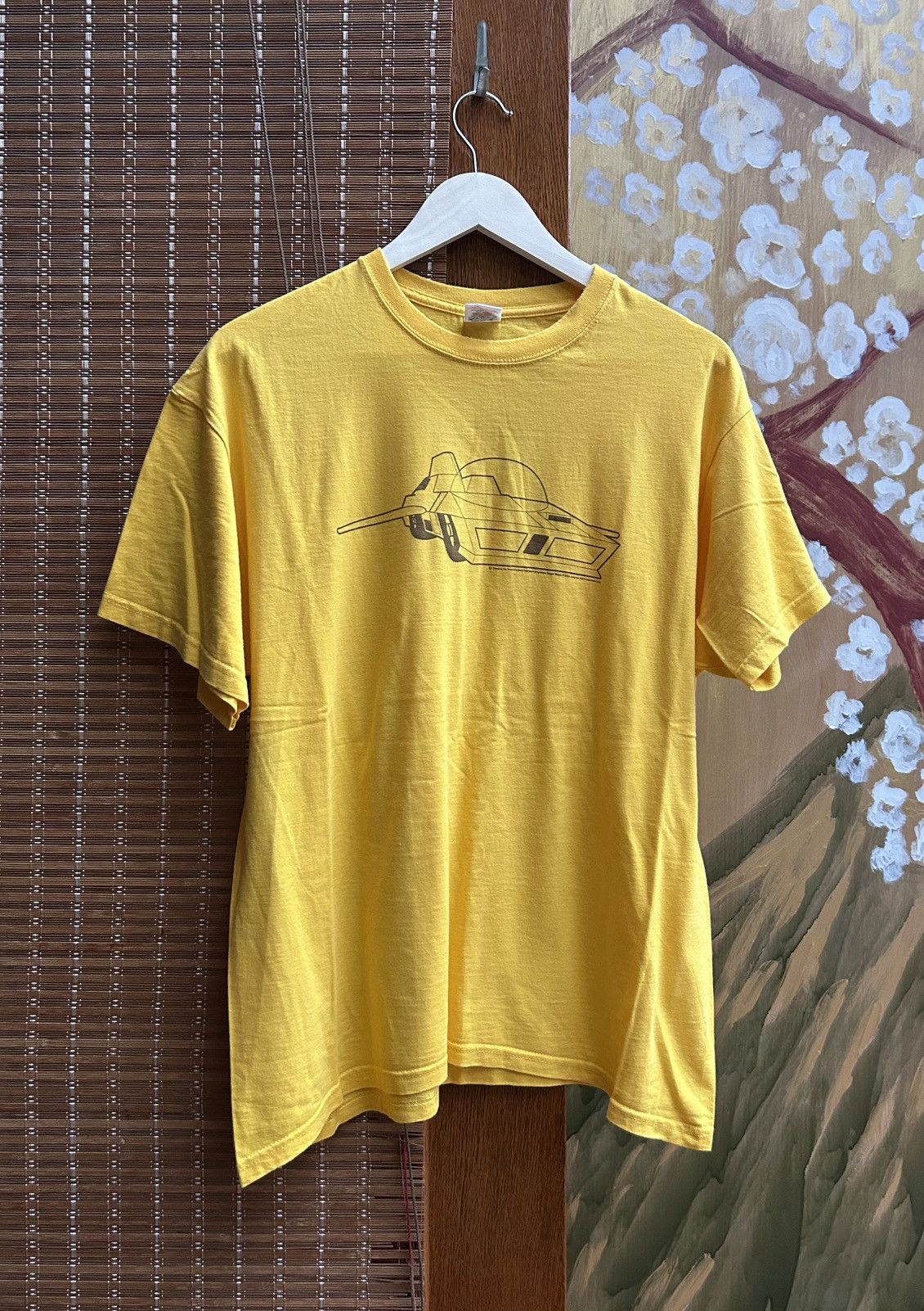 Fruit Of The Loom Vintage 2006 Danger Mouse 25th Anniversary Yellow T-Shirt Size US L / EU 52-54 / 3 - 1 Thumbnail