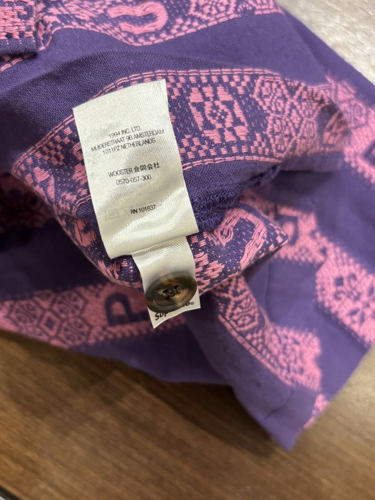 Supreme Supreme Baja Hooded Shirt Light Purple Size US XL / EU 56 / 4 - 6 Thumbnail