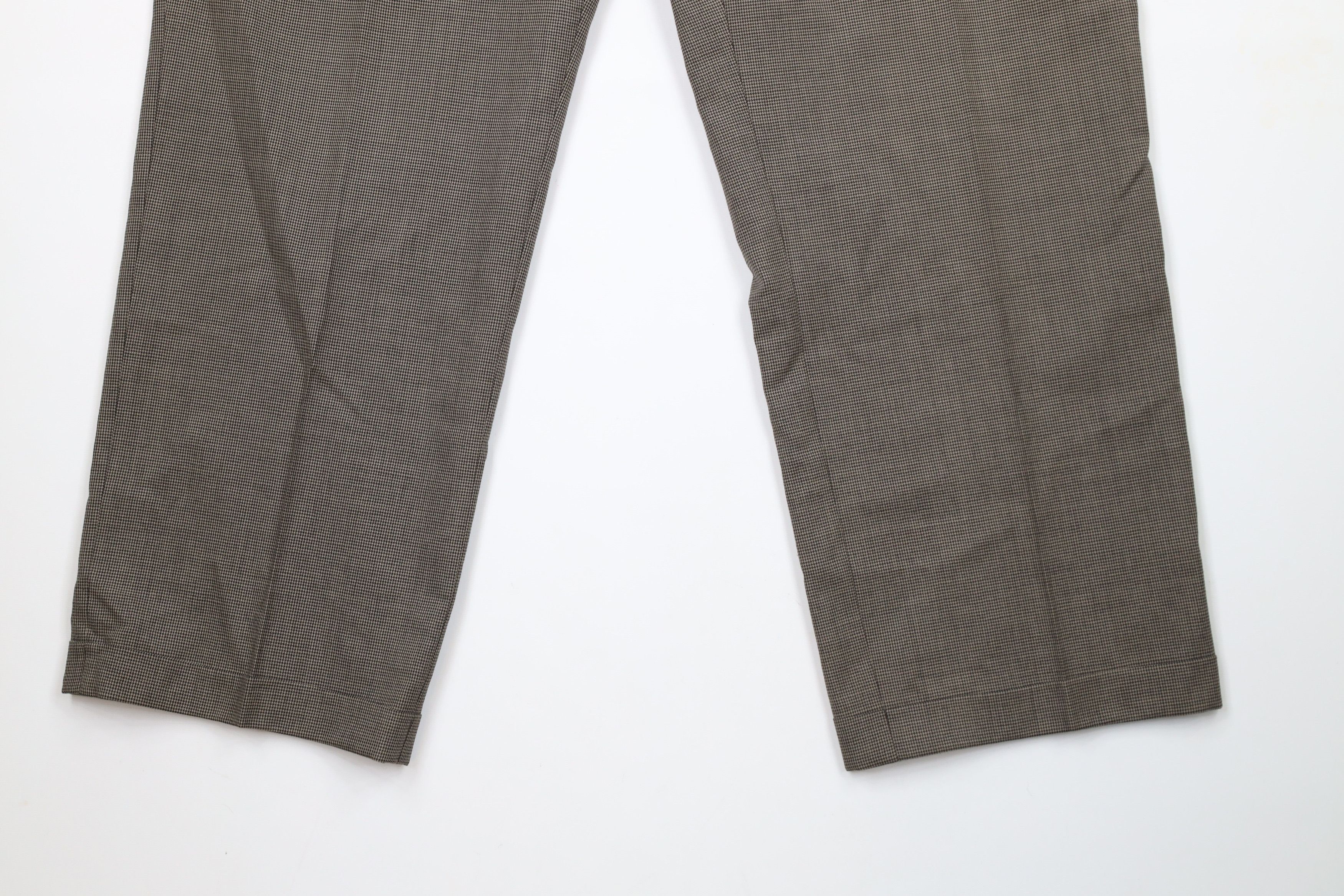 Vintage Vintage 90s Streetwear Wool Houndstooth Wide Leg Chino Pants Size US 38 / EU 54 - 4 Thumbnail