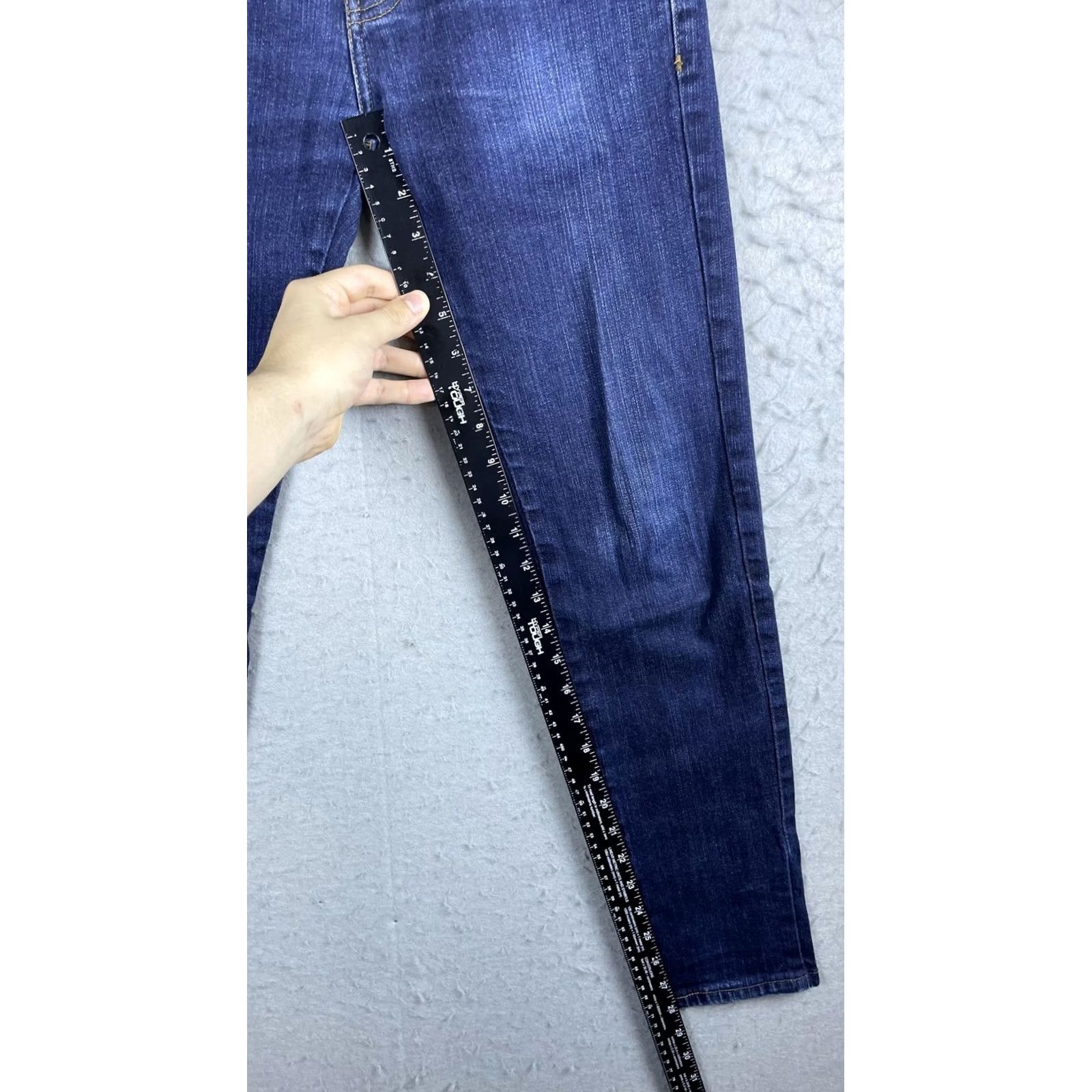 Vintage Naked & Famous Jeans Mens 30x30 Blue Dark Wash Slim Skinny Denim Pants Casual Pants Jeans Shorts Not Applicable Size US 30 / EU 46 - 4 Thumbnail