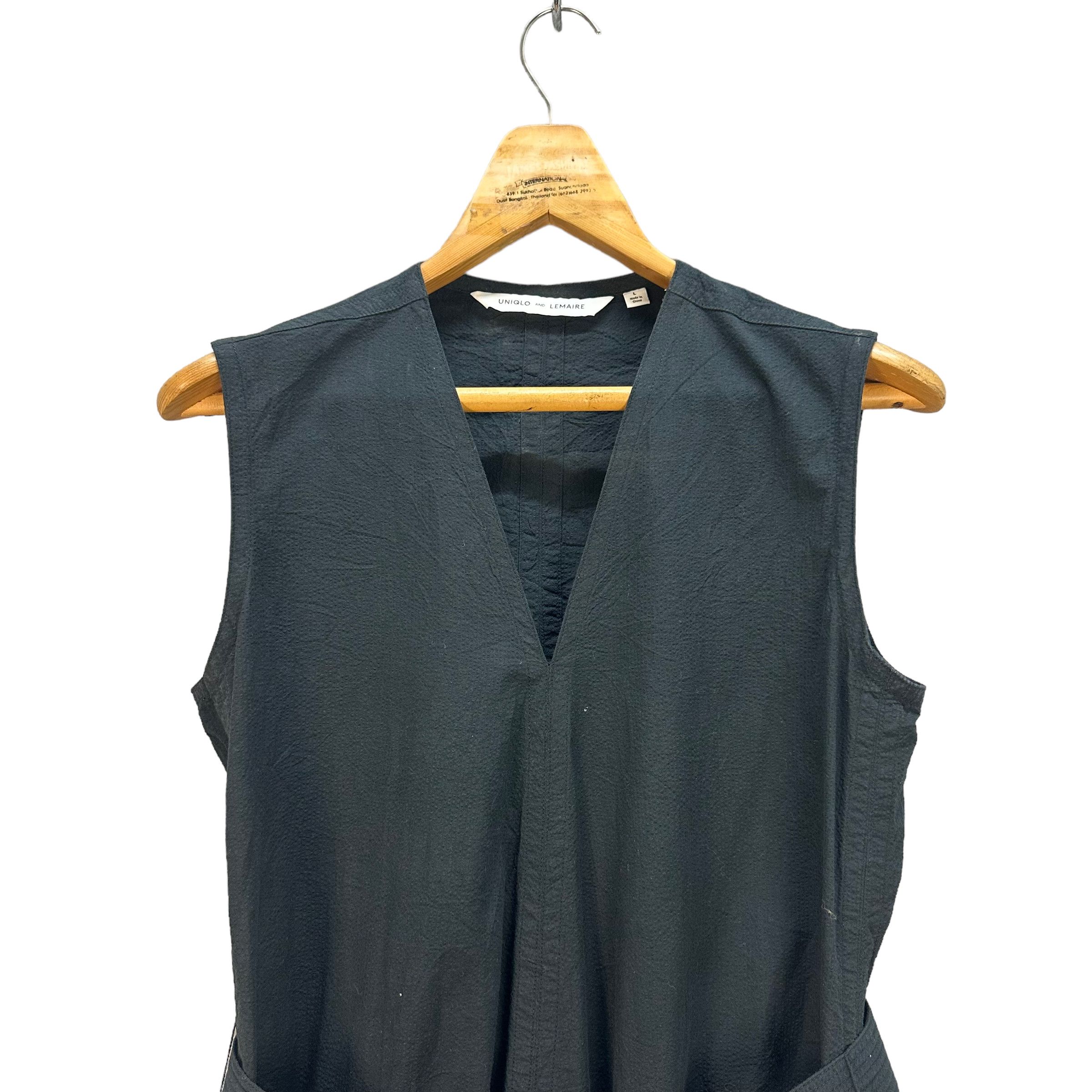 Lemaire × Uniqlo UNIQLO AND LEMAIRE DRESS #7887-188 Size L / US 10 / IT 46 - 3 Thumbnail