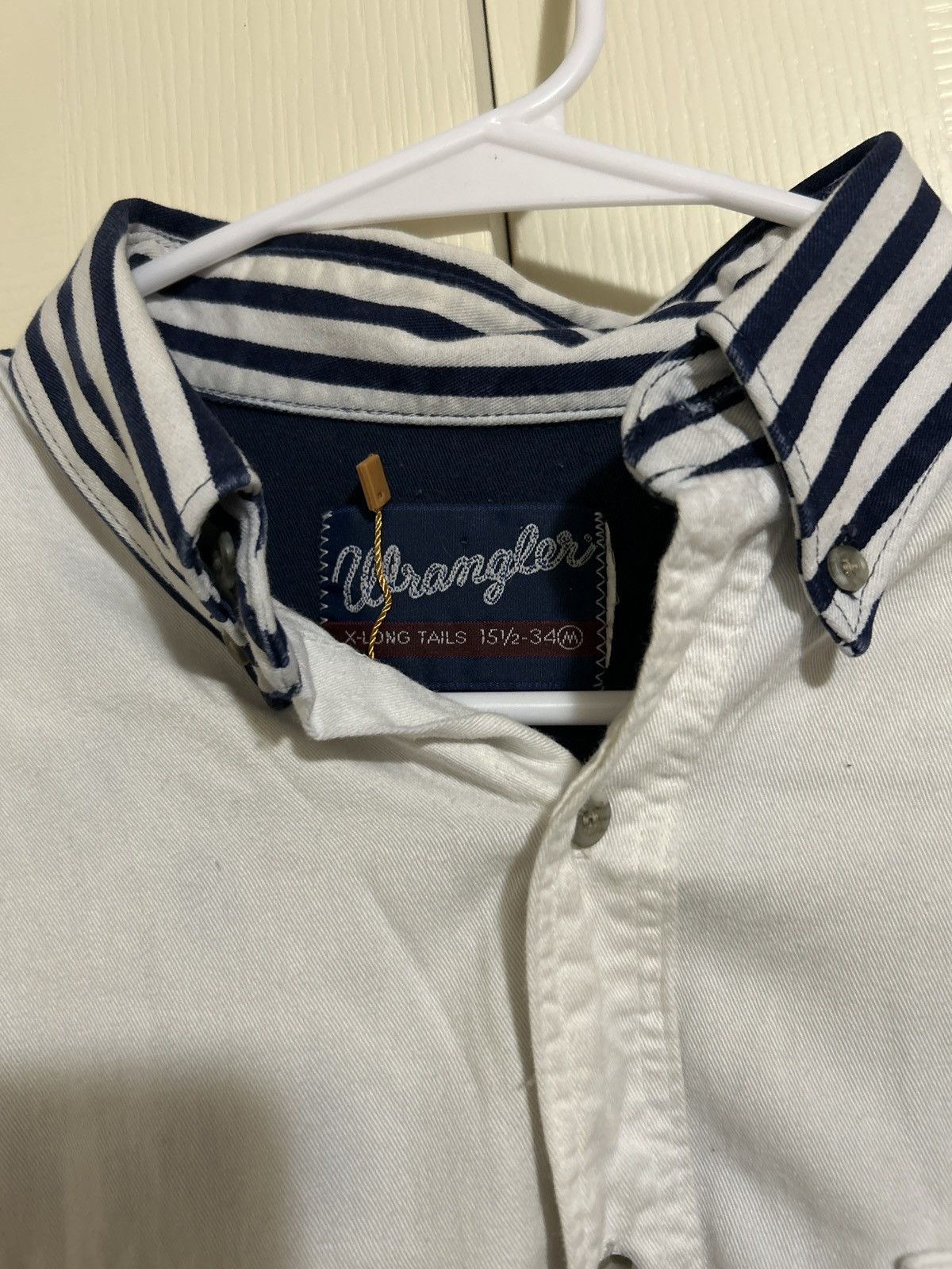 Vintage × Wrangler Vintage Wrangler western button up Size US XL / EU 56 / 4 - 3 Thumbnail