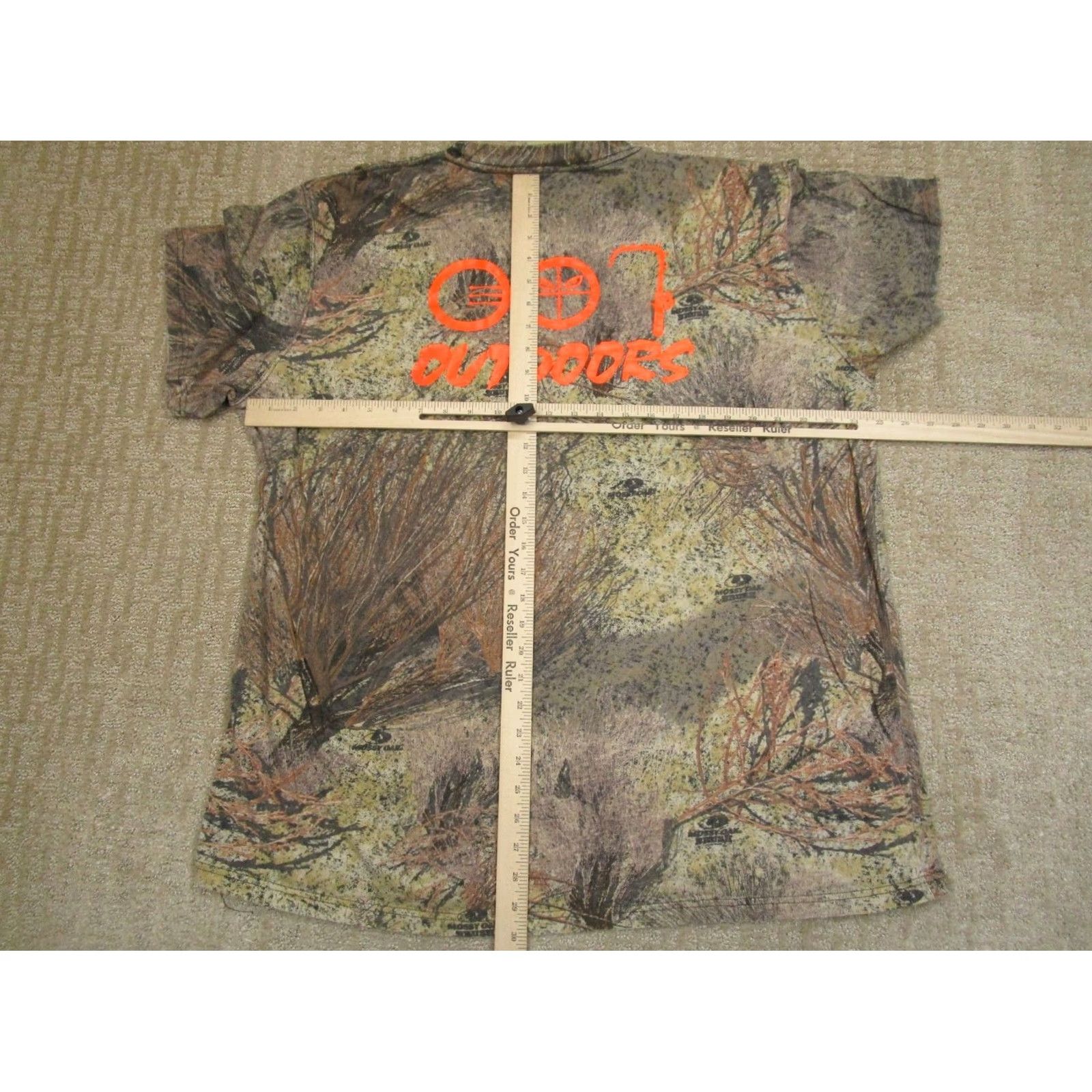 Vintage VINTAGE Russell Shirt Men 2XL Brown Mossy Oak Camo Short Sleeve Hunting Brush Size US XXL / EU 58 / 5 - 5 Thumbnail
