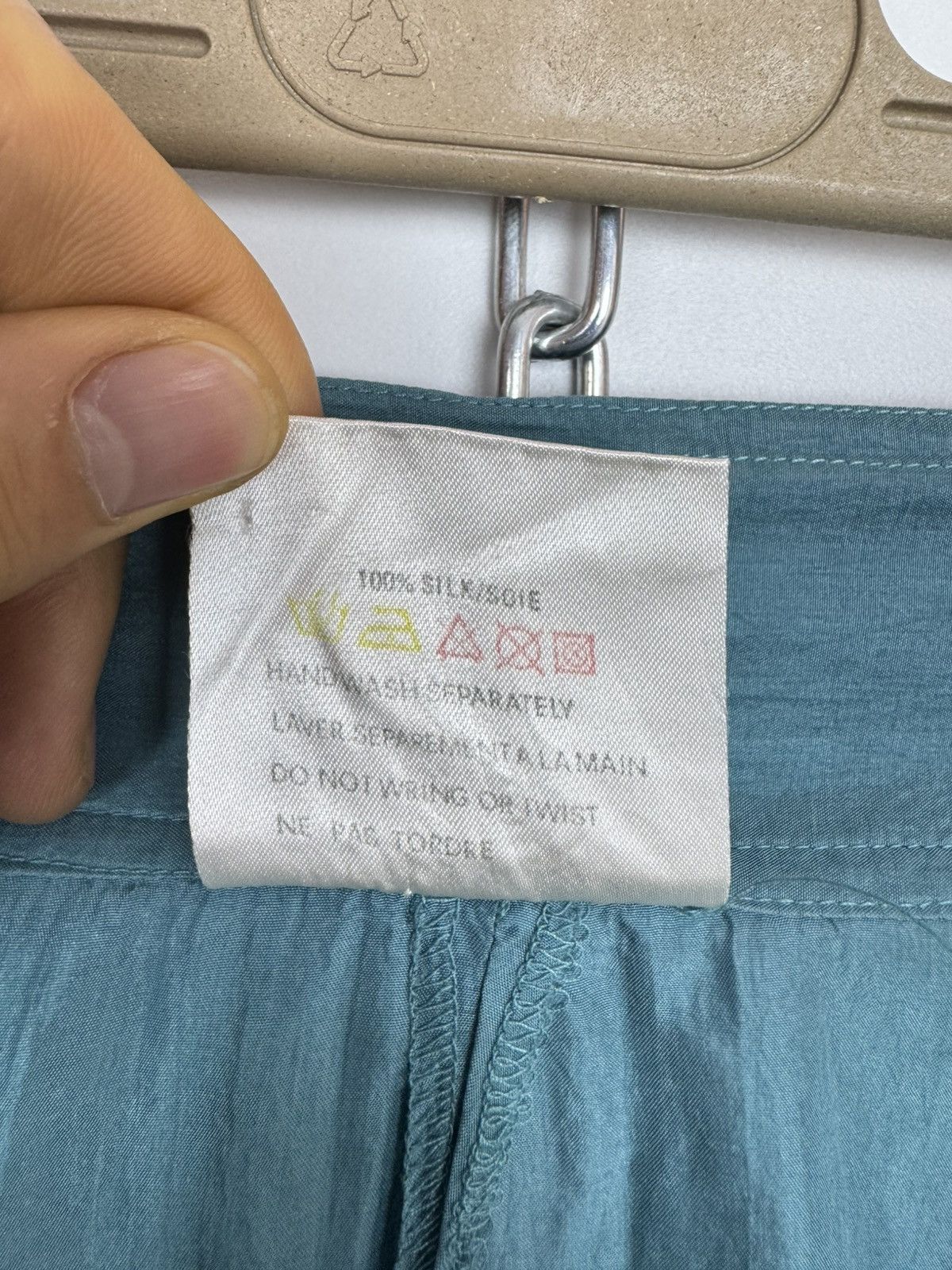 Other Jeffrey Rogers Silk Pleated Shorts Relaxed Womens Bermuda Size 27" / US 4 / IT 40 - 5 Thumbnail