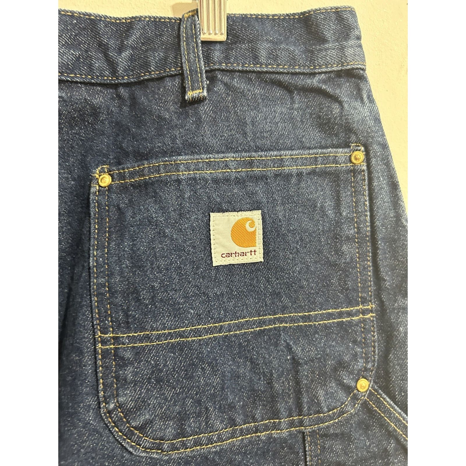 Carhartt CARHARTT INDIGO DENIM DOUBLE KNEE SIZE 40 Size US 40 / EU 56 - 4 Thumbnail