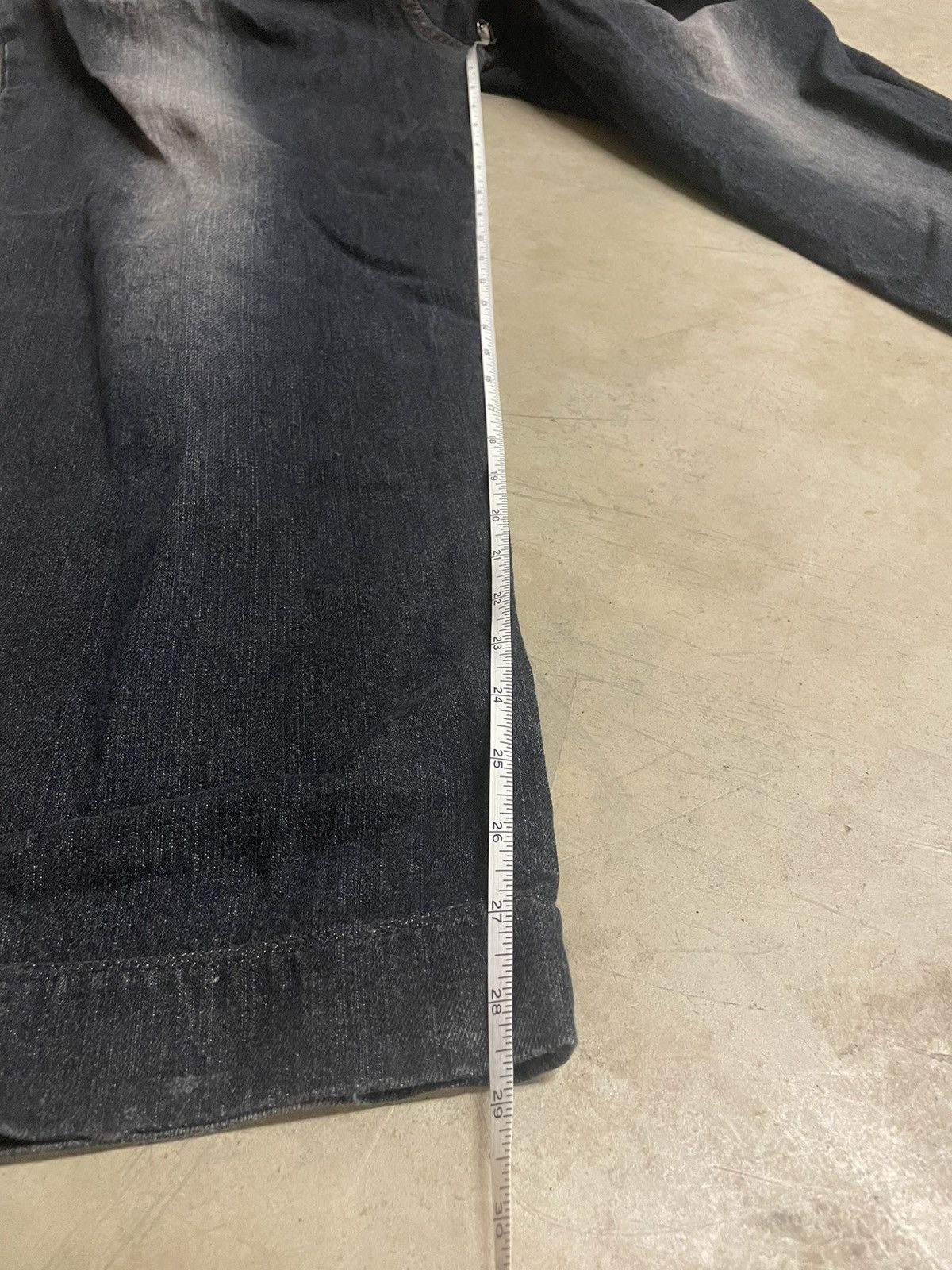Japanese Brand Vintage 2000s EX-ONE Denim Jeans Size US 36 / EU 52 - 5 Thumbnail