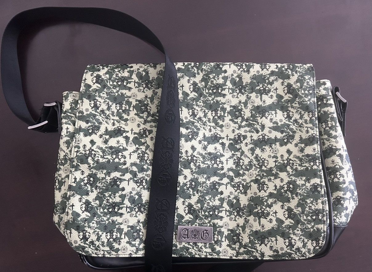 A&G Rock Vintage A&G Camo Messenger Bag Size ONE SIZE - 1 Thumbnail
