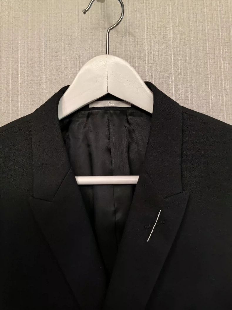 Dior Dior 18-inch double-breasted fake two-piece blazer Size 50R - 6 Thumbnail