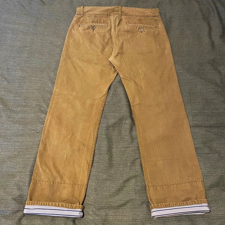 Junya Watanabe Junya watanabe SizeM Khaki casual trousers Size US 31 - 2 Thumbnail