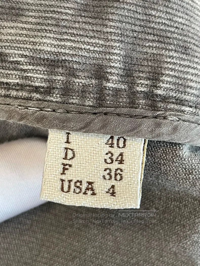 Brunello Cucinelli Brunello Cucinelli Black Gray Cotton Denim Trousers Size 26" / US 2 / IT 38 - 8 Thumbnail