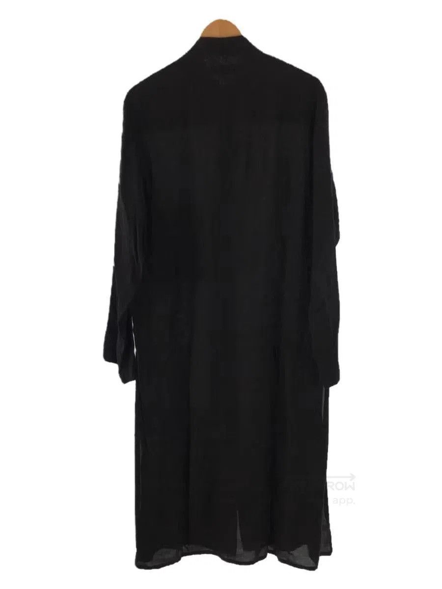 Yohji Yamamoto Black Long-Sleeve Button-Up Shirt. Size US S / EU 44-46 / 1 - 2 Thumbnail