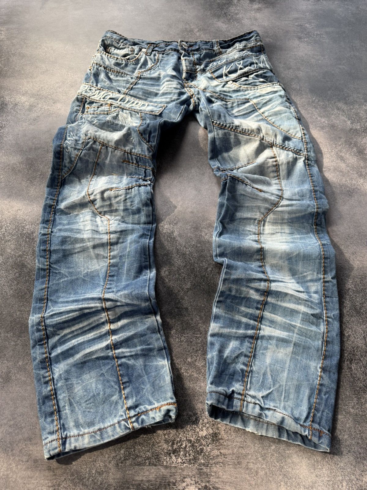 Hysteric Glamour VINTAGE 💥HYSTERIC GLAMOUR RICK OWENS STYLE WASHED JEANS 90S Size US 36 / EU 52 - 2 Thumbnail