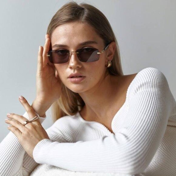 Gucci 🕶️ New Gucci GG1221S 002 Sunglasses - Gold/Havana Frame Size ONE SIZE - 4 Thumbnail