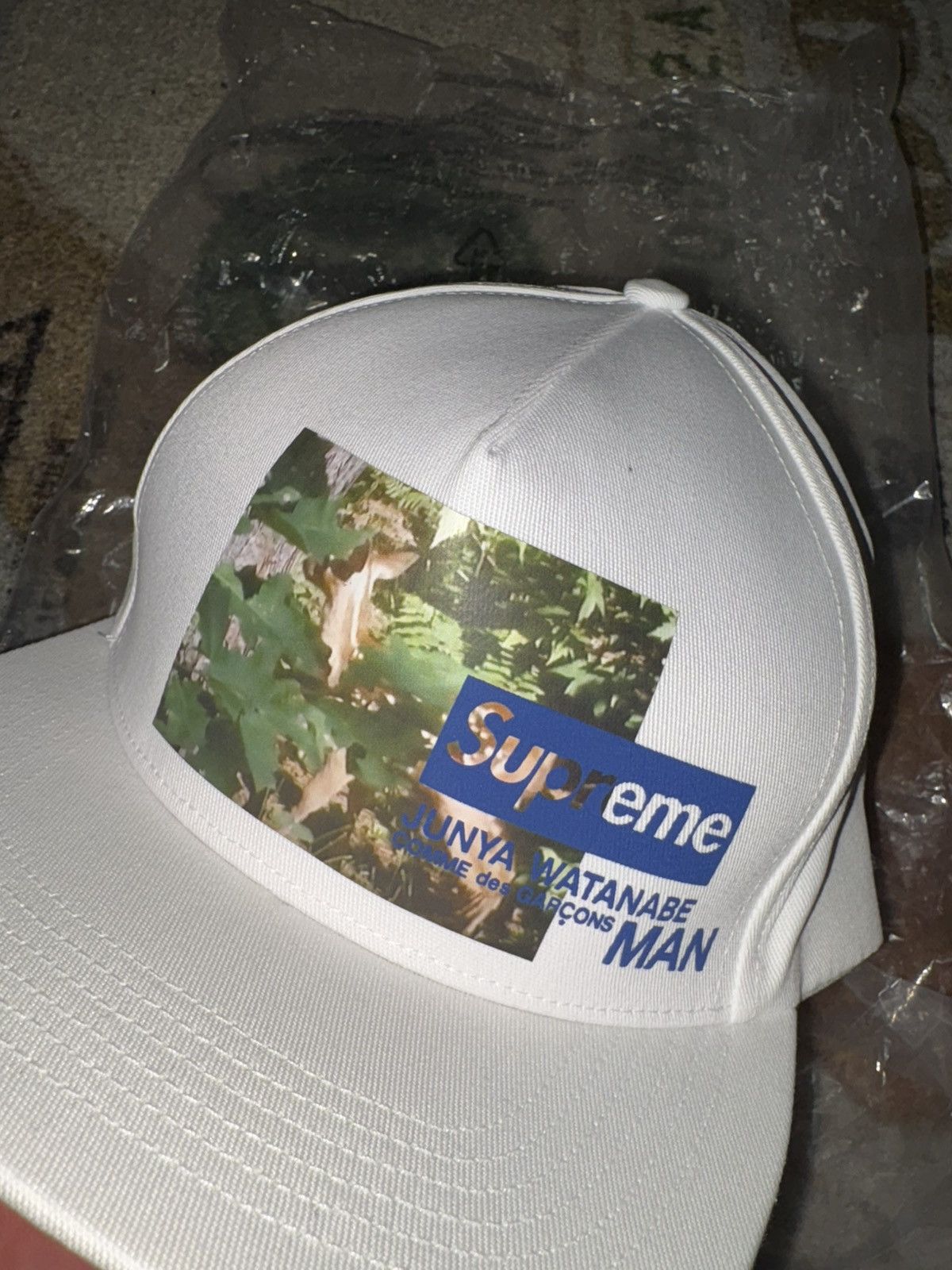 Junya Watanabe × Supreme Supreme JUNYA WATANABE CDG MAN Nature 5-Panel Hat Size ONE SIZE - 2 Thumbnail