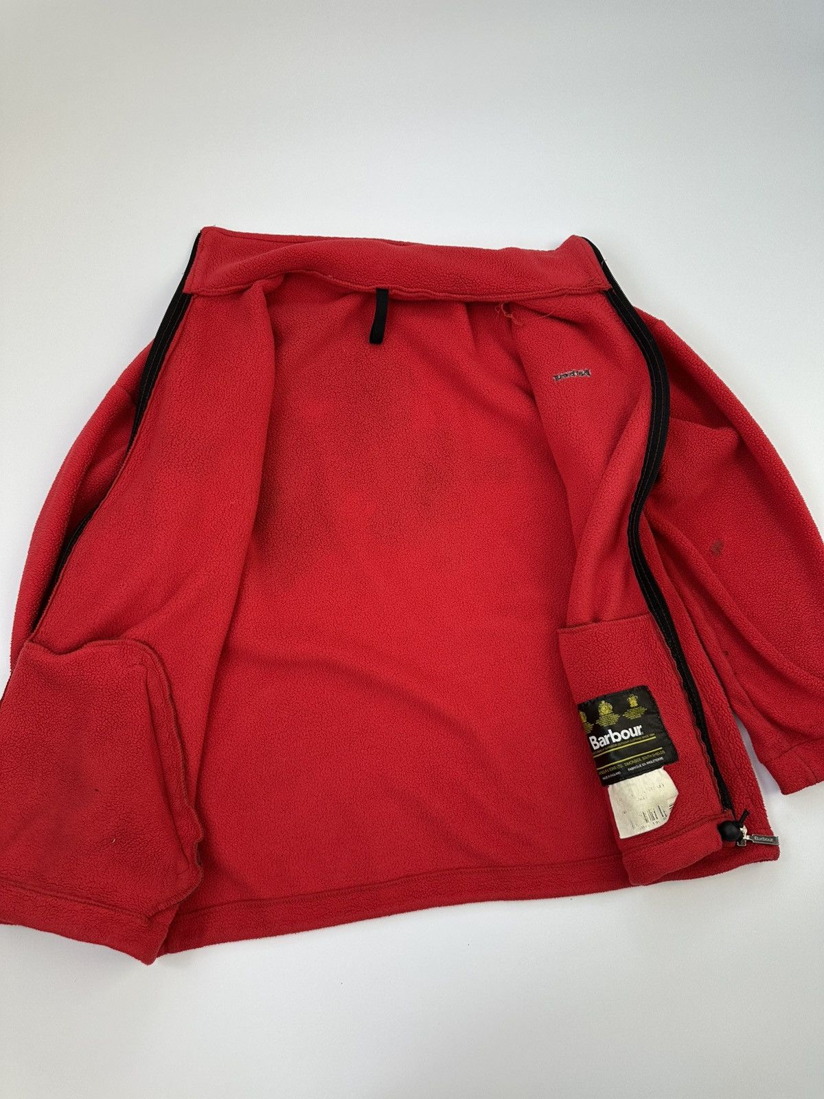 Barbour Barbour Fleece Zip Jacket Logo Men's Red Size US L / EU 52-54 / 3 - 10 Thumbnail