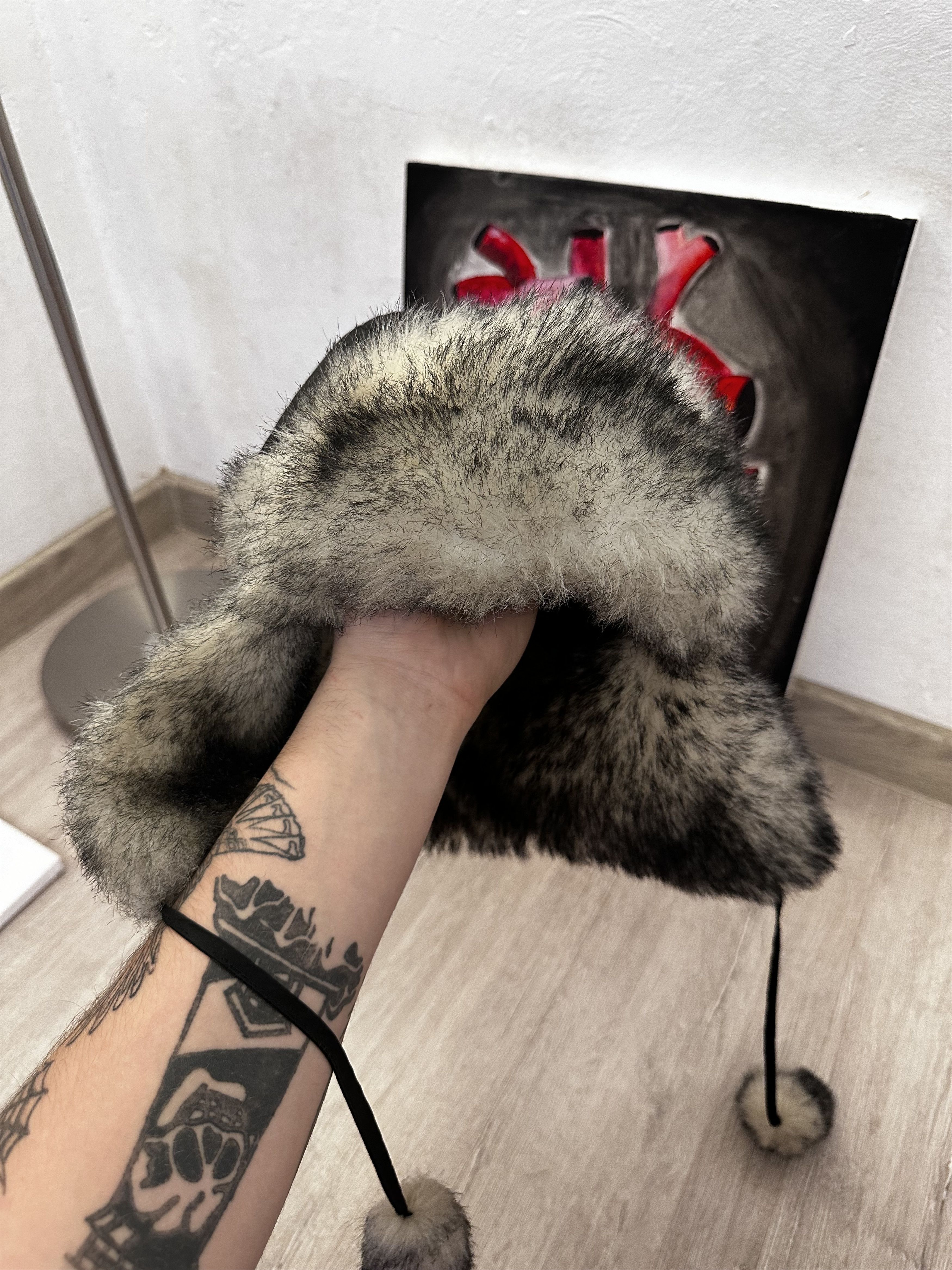 Japanese Brand × Vintage Vintage Ushanka Hat Y2K Fur Size ONE SIZE - 1 Thumbnail