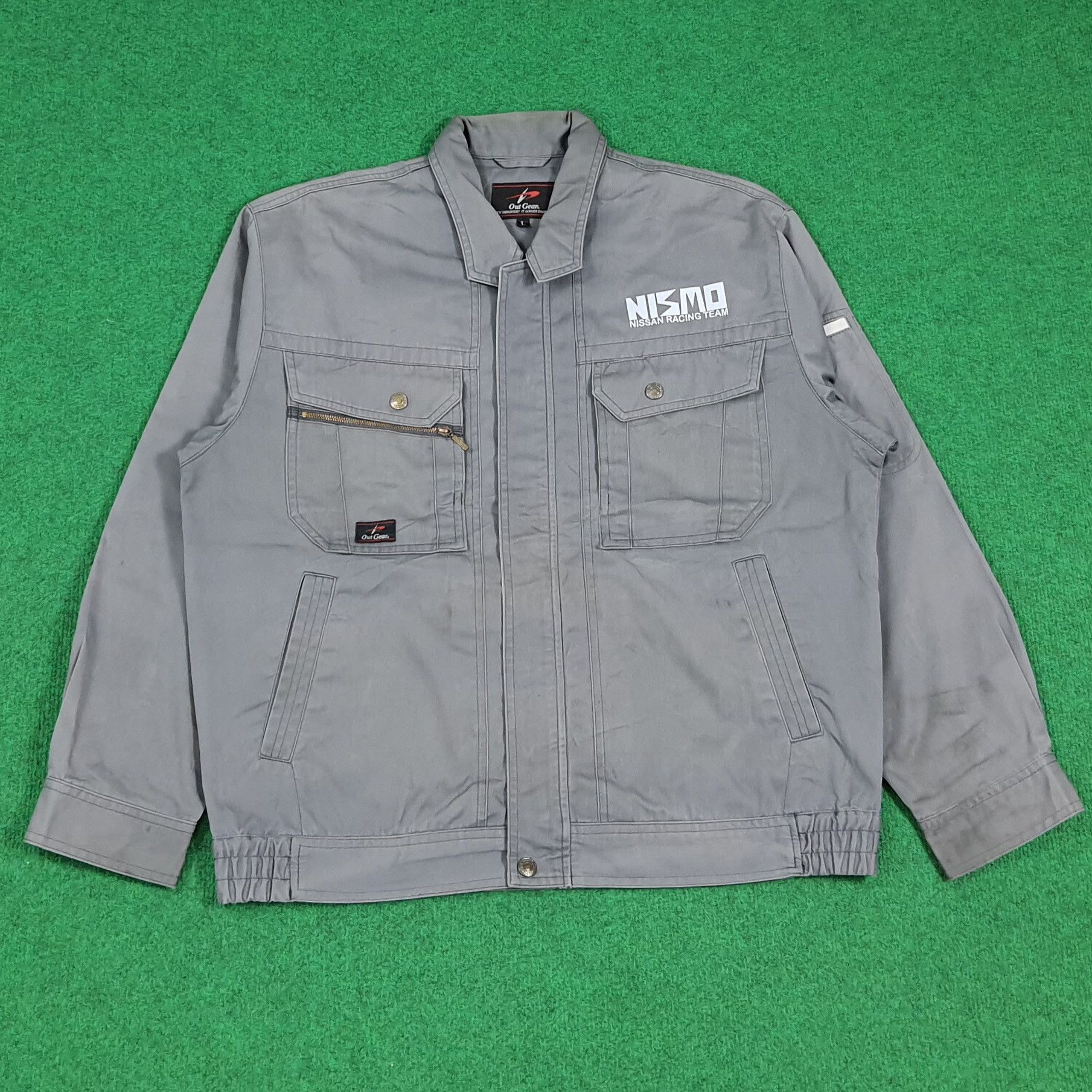 Japanese Brand Vintage NISMO Nissan Racing Team Custom Jacket C282N25 Size US L / EU 52-54 / 3 - 3 Thumbnail