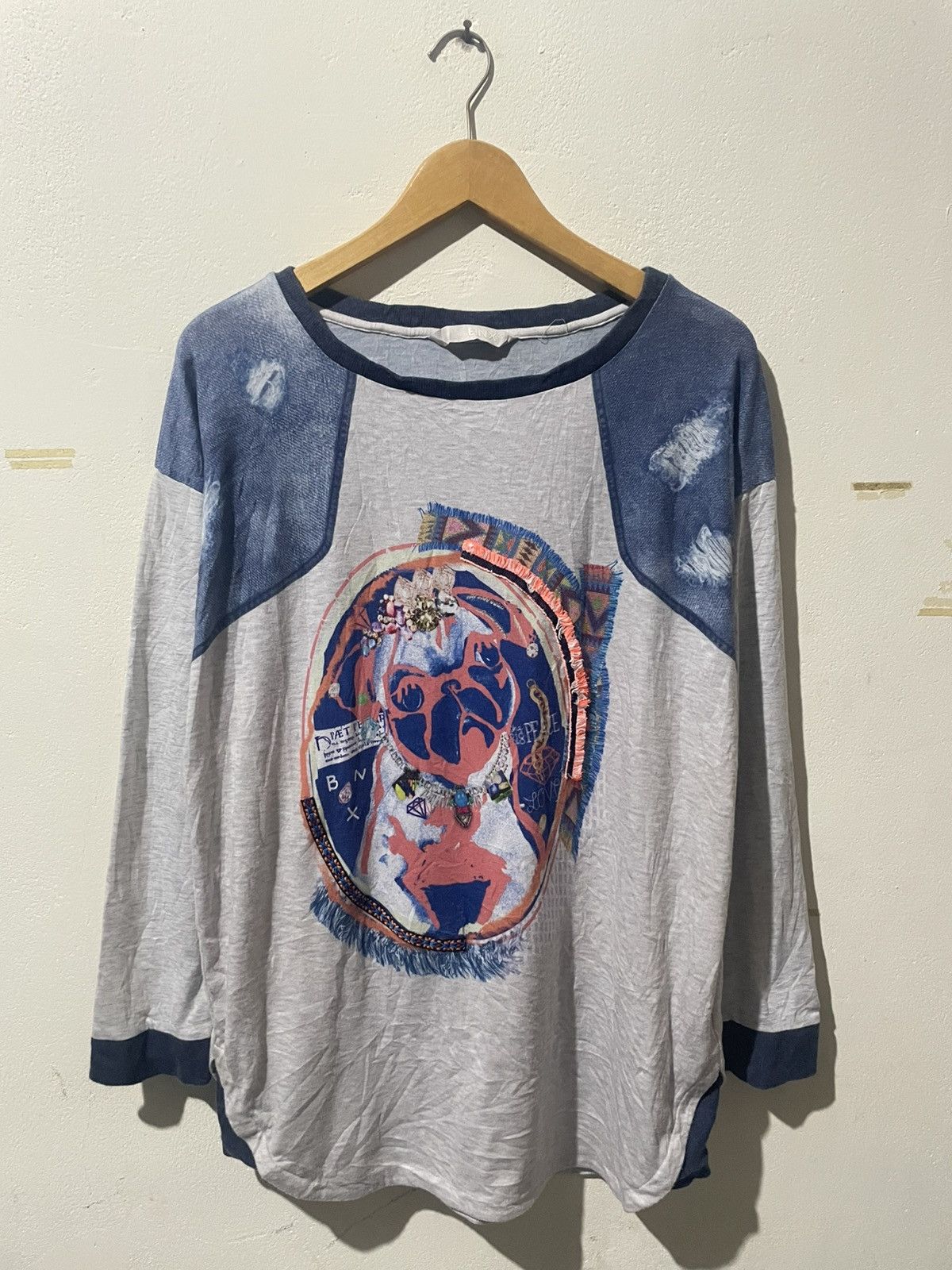 Japanese Brand Poem-Japanesebrand bnx ifsix lgb style Longsleeve Size US M / EU 48-50 / 2 - 1 Thumbnail