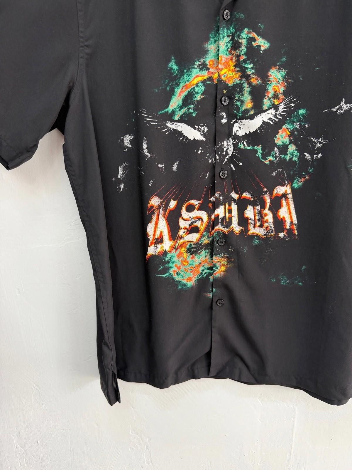 Ksubi new ksubi medium m short sleeve resort shirt black flight Size US M / EU 48-50 / 2 - 3 Thumbnail