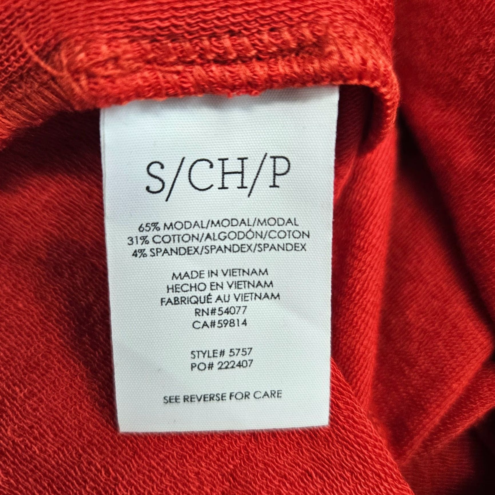 Vintage Cabi Womens Tank Shirt Knotty Small Solid Red Modal Blend Scoop Neck Z Womens Size S / US 4 / IT 40 - 6 Thumbnail