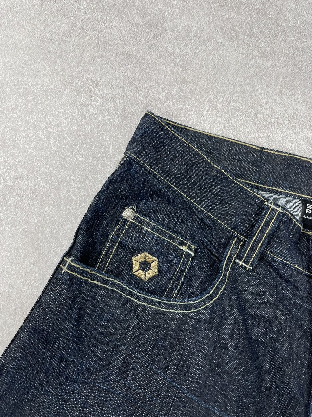 Southpole Southpole Washed Blue Rap Baggy Denim Shorts Size 31 Size US 31 - 7 Thumbnail