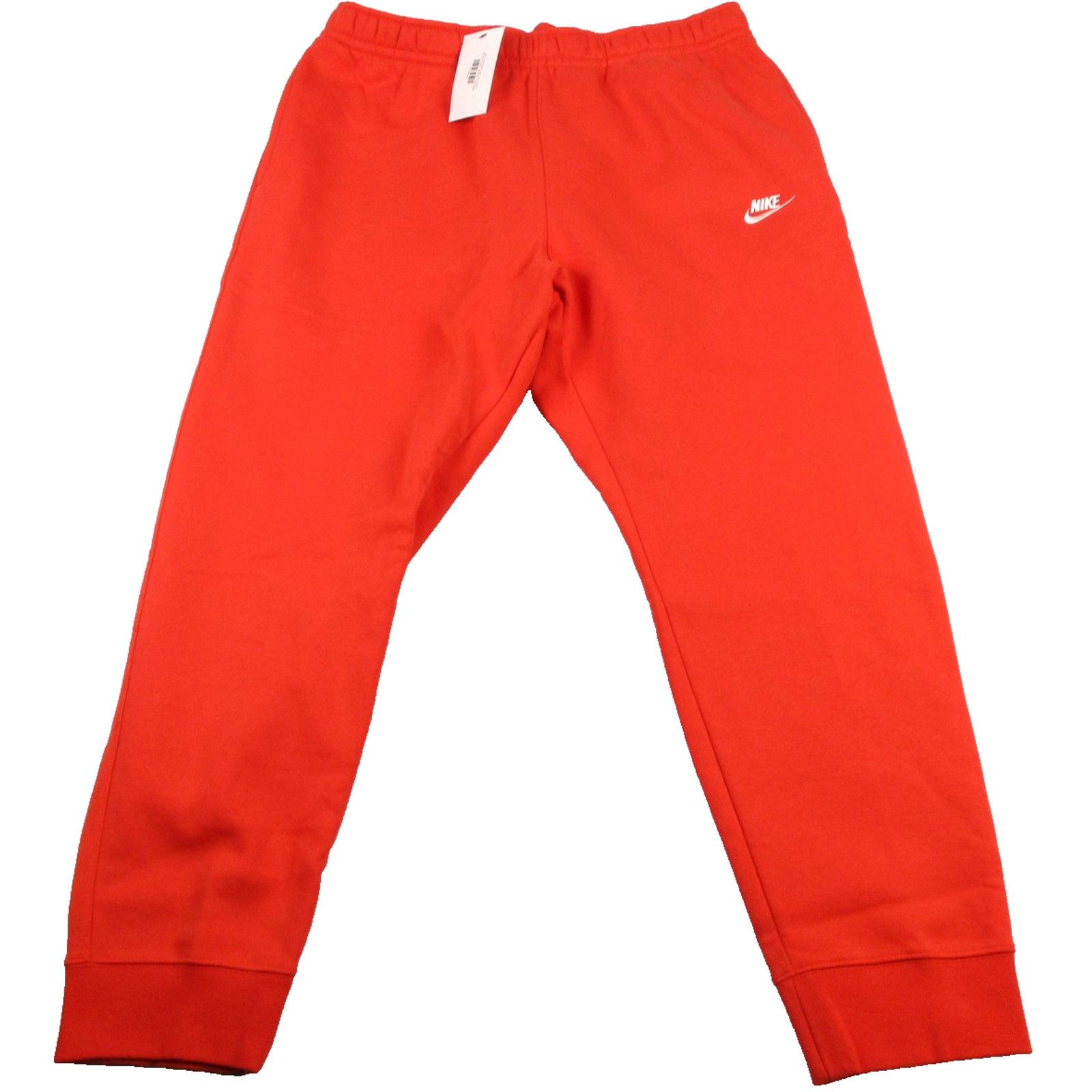 Nike Nike Sportswear Club Fleece Mens 2XL Red Joggers Sweats 1245 Size US 36 / EU 52 - 1 Thumbnail