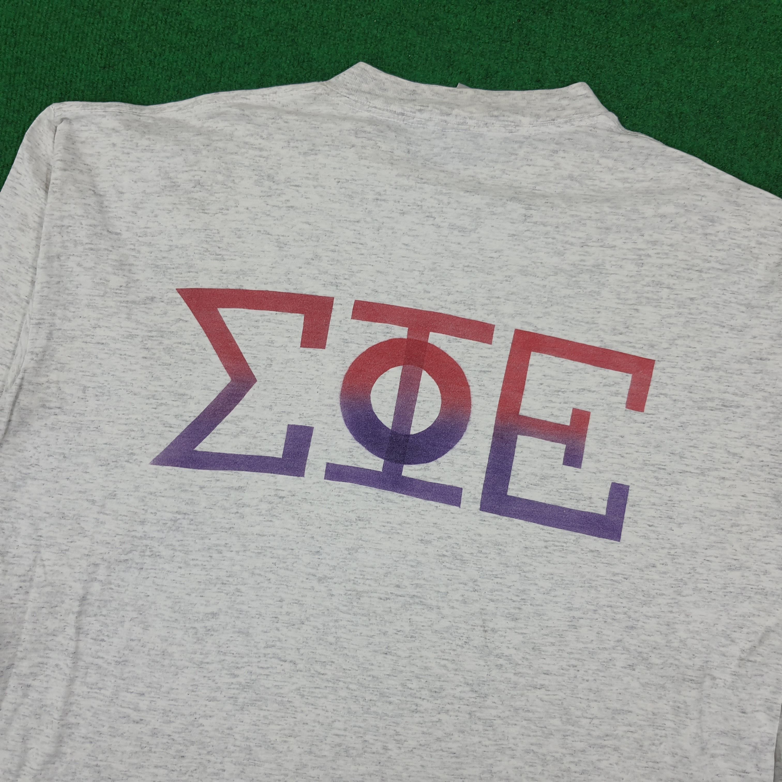 Vintage Vintage Greek Sigma Phi Epsilon Tshirt Size US XXL / EU 58 / 5 - 2 Thumbnail