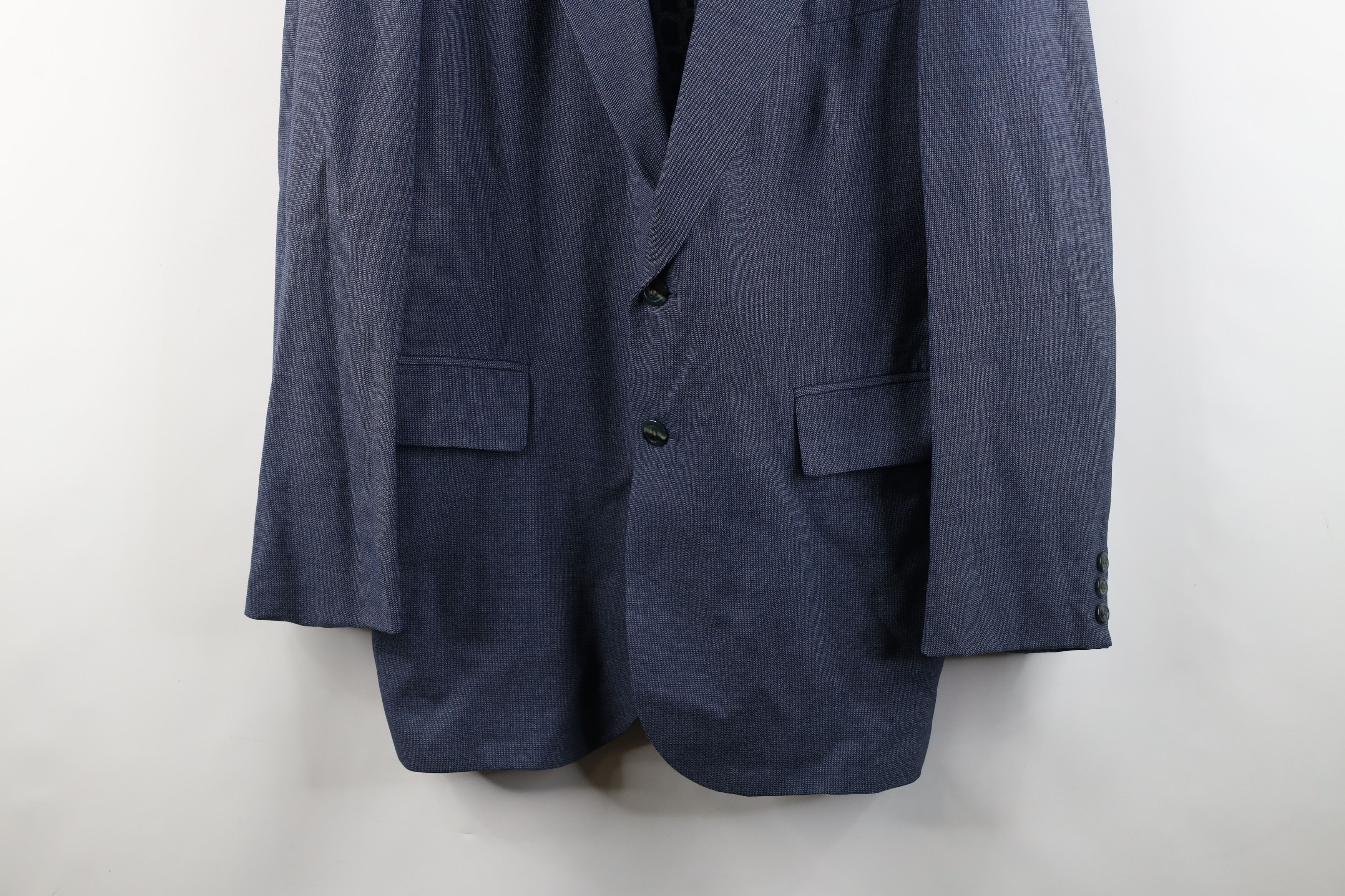 Vintage Vintage 60s 70s Streetwear Blazer Suit Coat Jacket Blue USA Size M / US 6-8 / IT 42-44 - 3 Thumbnail