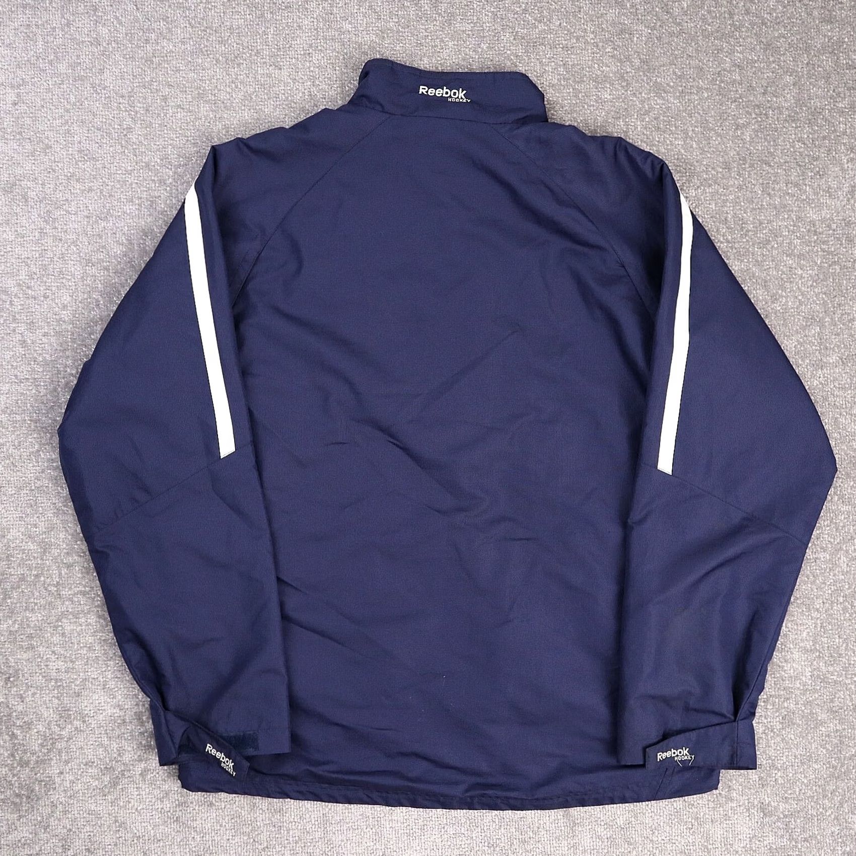 Reebok NHL Reebok Nashville Predators Large Blue Long Sleeve Zip Jacket Size US L / EU 52-54 / 3 - 2 Thumbnail