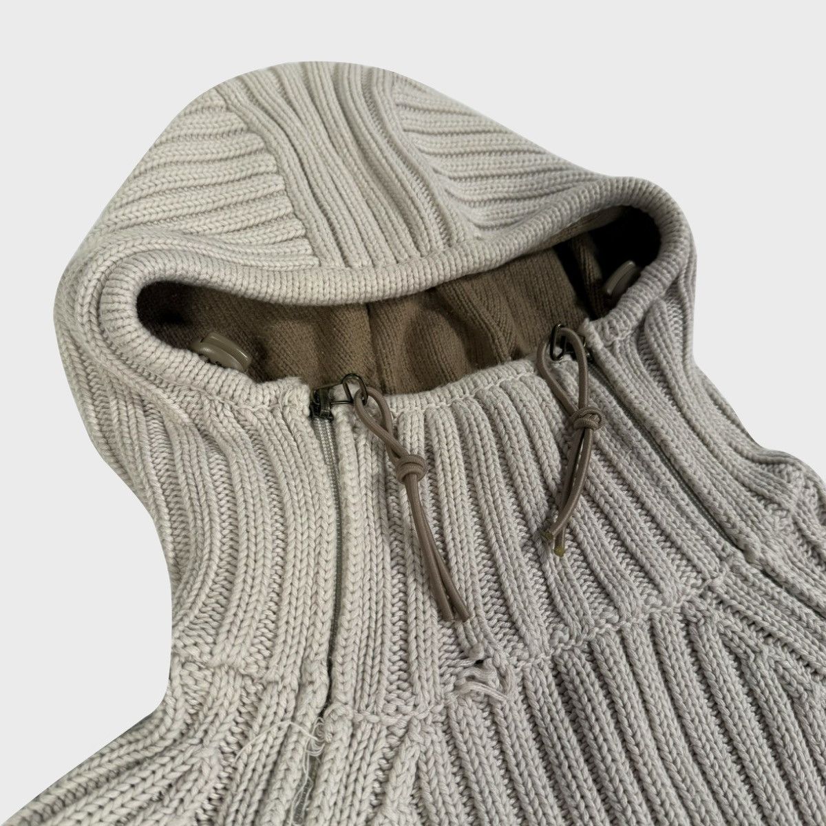Schott × Vintage RARE 2000’s vintage Schott Double Zippers Balaclava Sweater Size US S / EU 44-46 / 1 - 2 Thumbnail