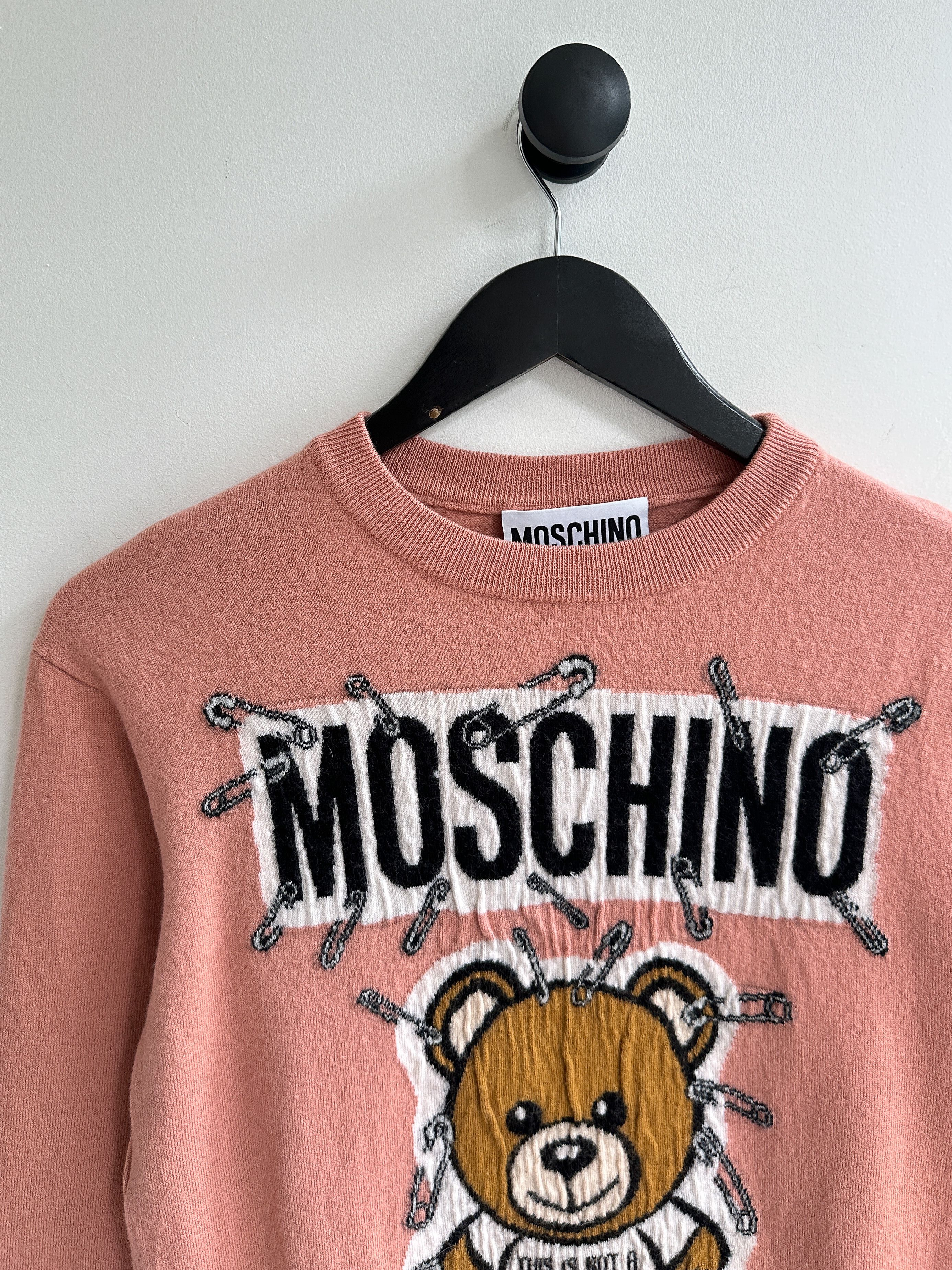 Moschino Moschino Couture Teddy Sweater Jumper Size S / US 4 / IT 40 - 2 Thumbnail