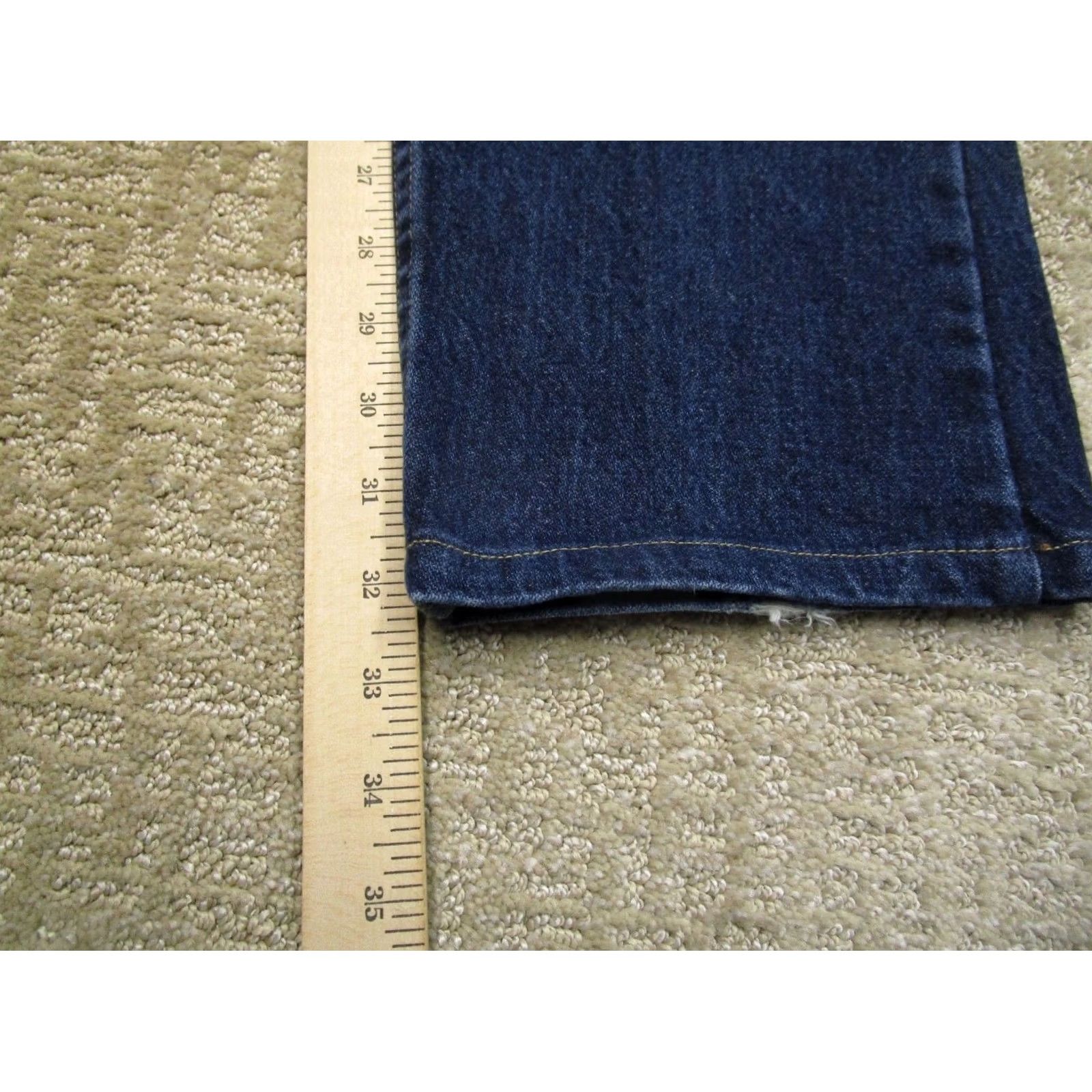 Wrangler Wrangler 20X Jeans Women 10 Blue High Rise Straight Western Pants Dark Wash VTG Jeans Size 32" / US 10 / IT 46 - 7 Thumbnail