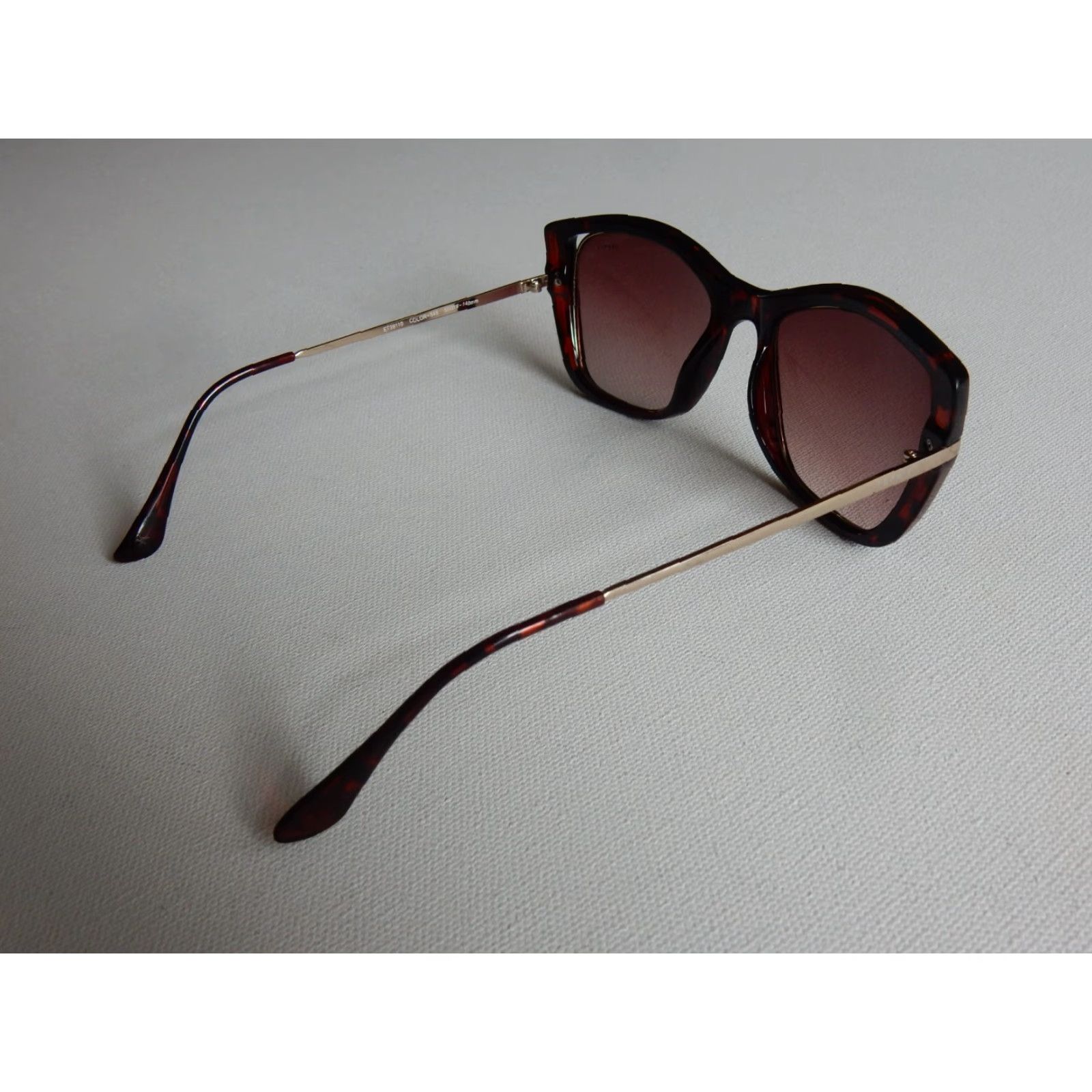 Esprit VINTAGE Esprit Sunglasses Women Brown 55x19 140mm Scratched Lenses Size ONE SIZE - 3 Thumbnail