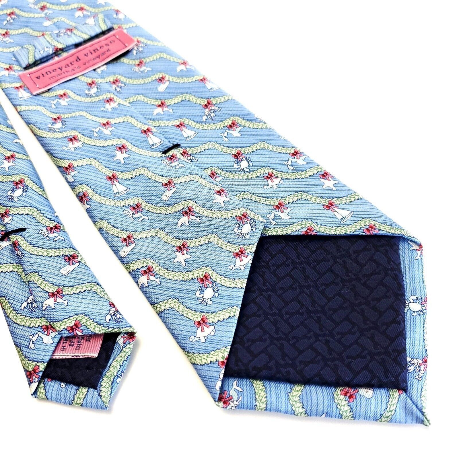 Vineyard Vines Vineyard Vines Martha's Vineyard Shep Ian Christmas Sea Life Size ONE SIZE - 6 Thumbnail