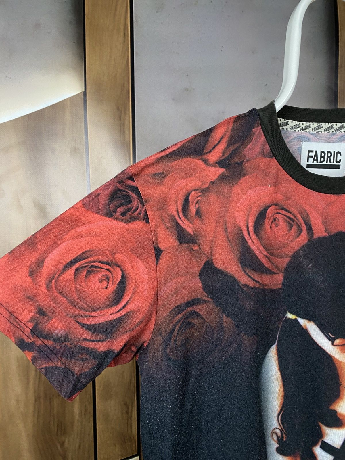 Vintage 🌹T-Shirt Sex Girls Fabric Art Rap Tee🌹 Size US L / EU 52-54 / 3 - 3 Thumbnail