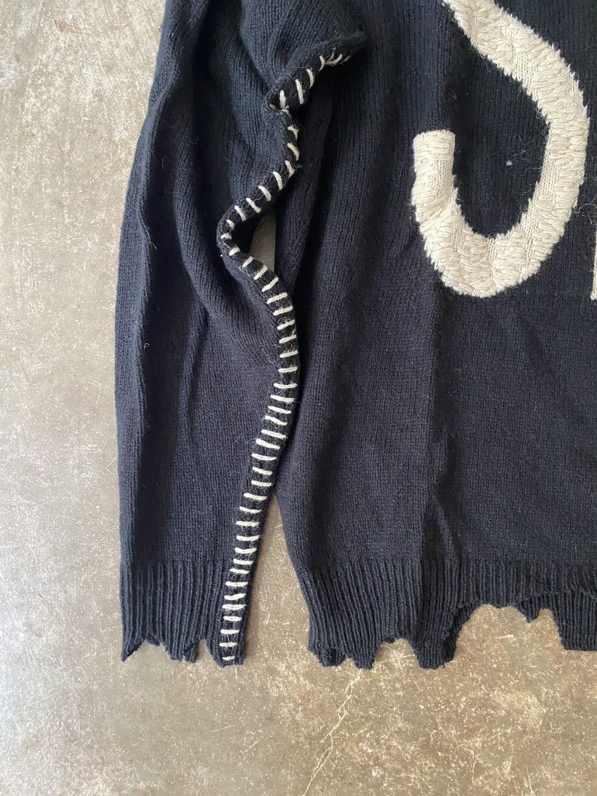 Saint Michael Saint Michael Sin Knit Sweater Kapital Visvim Readymade CPFM Size US M / EU 48-50 / 2 - 4 Thumbnail