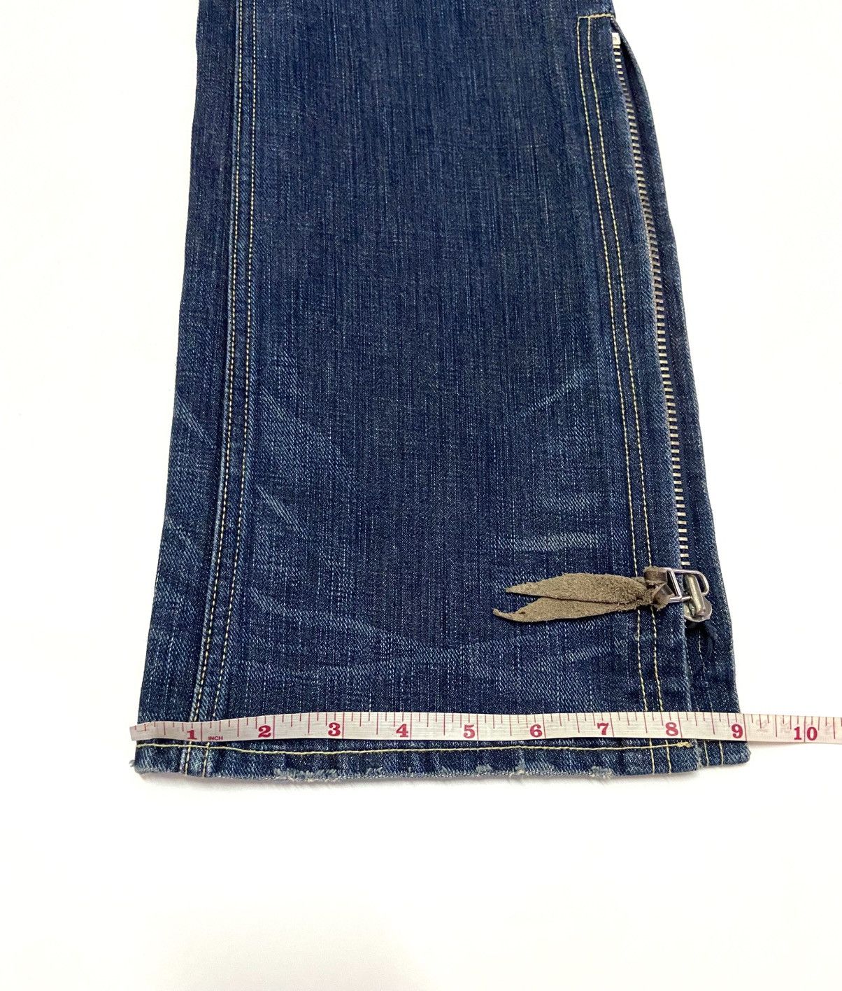 Japanese Brand SKULL FLIGHT SS BOOTCUT JEANS Size US 33 - 22 Thumbnail