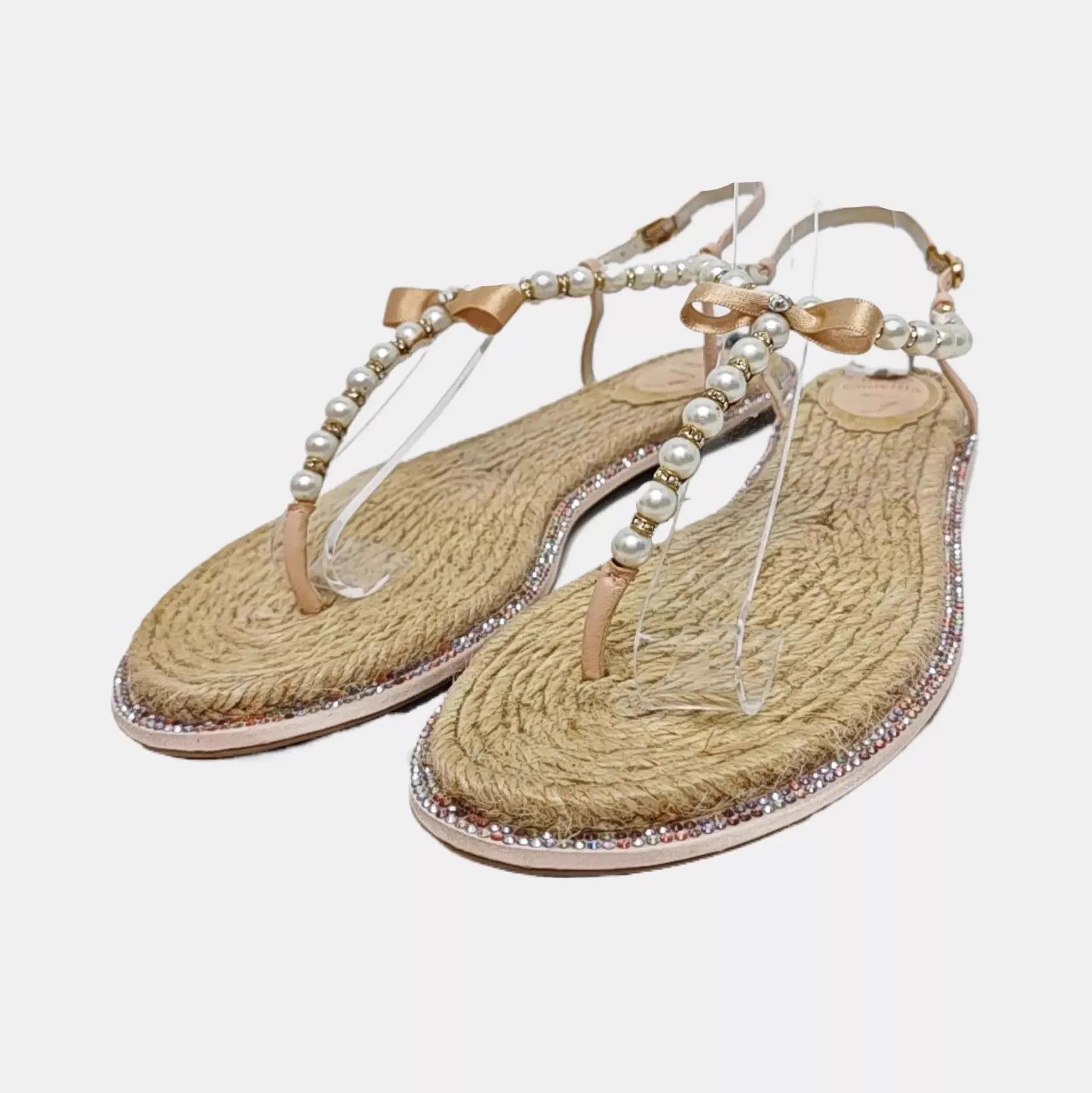 Rene Caovilla Rene+Caovilla flat sandal 38 EU Size US 7.5 / IT 37.5 - 8 Thumbnail