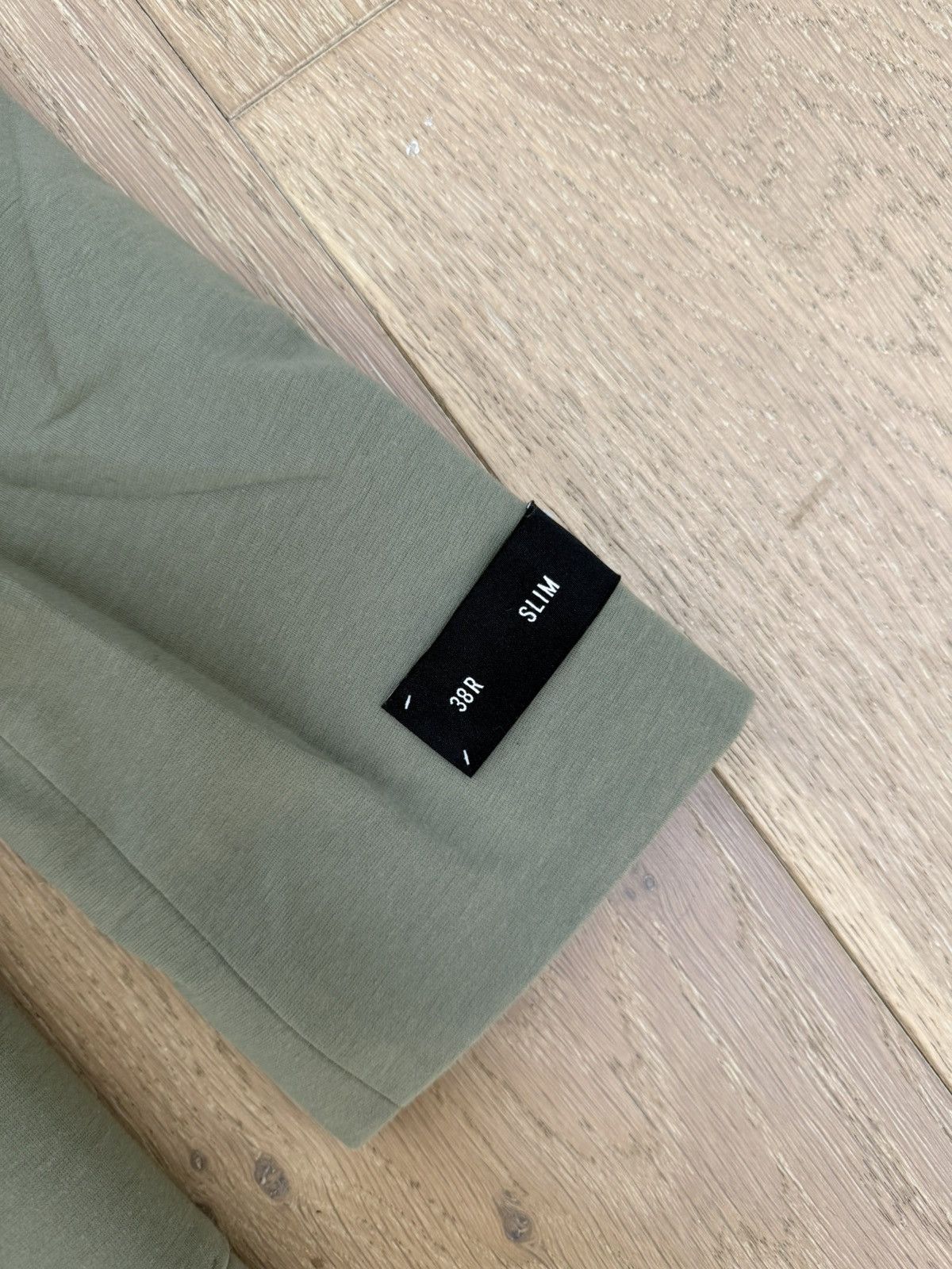 Express Express Slim Green Suit Jacket 38R Size 38R - 2 Thumbnail